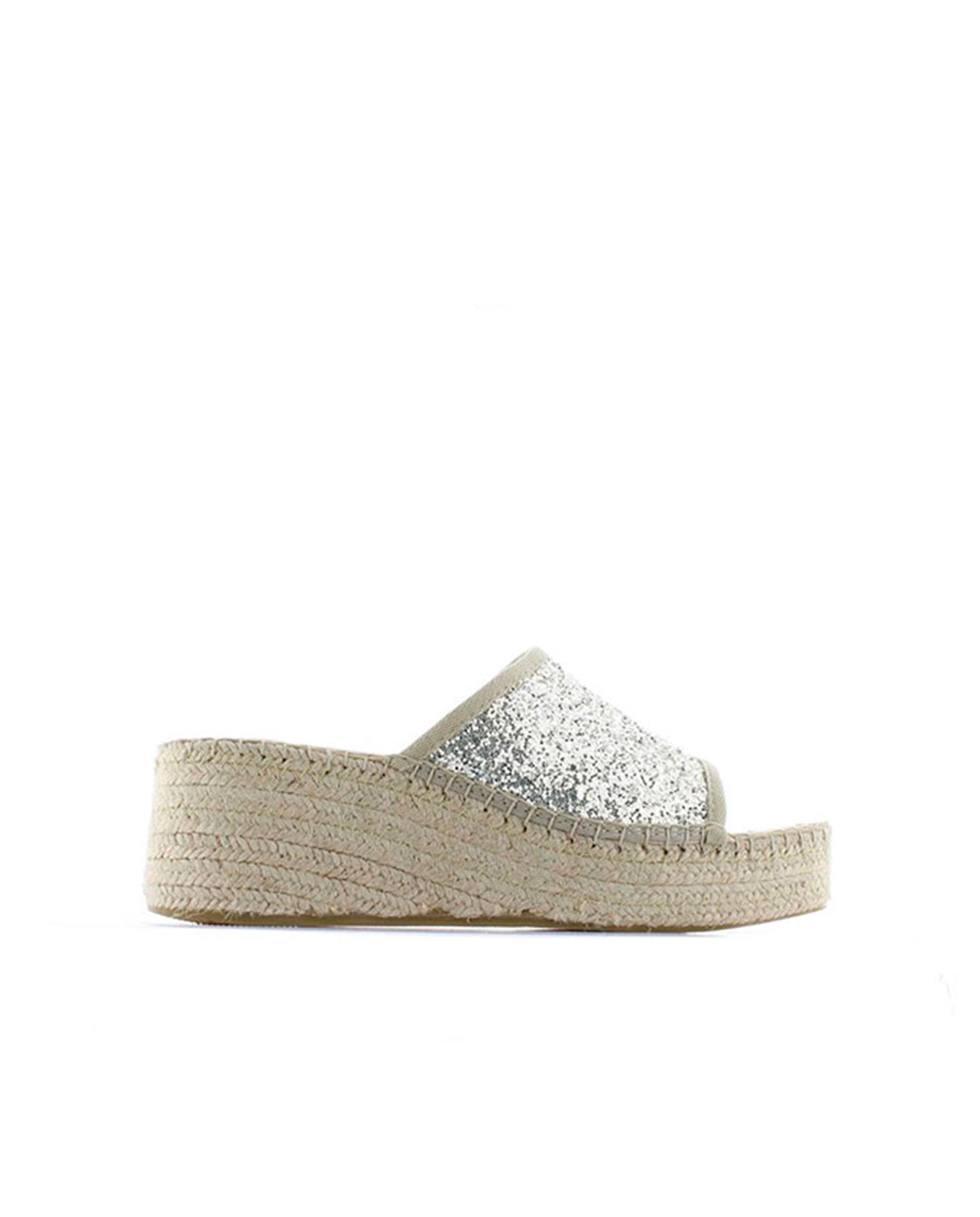 ZUECO EN GLITTER HIELO VINCI