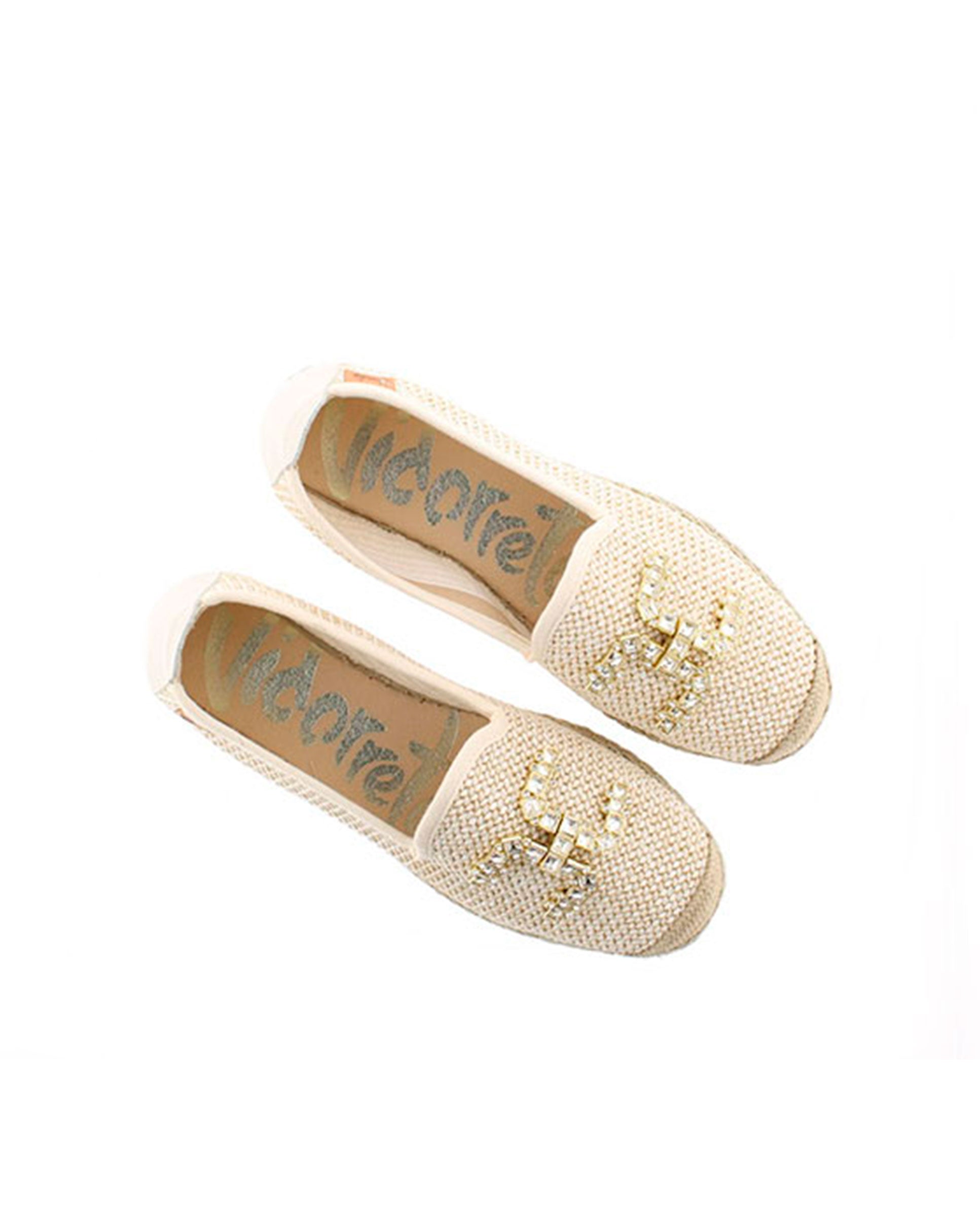 SLIPPER EN RAFIA TRENZA NATURAL MERCE DOBLE