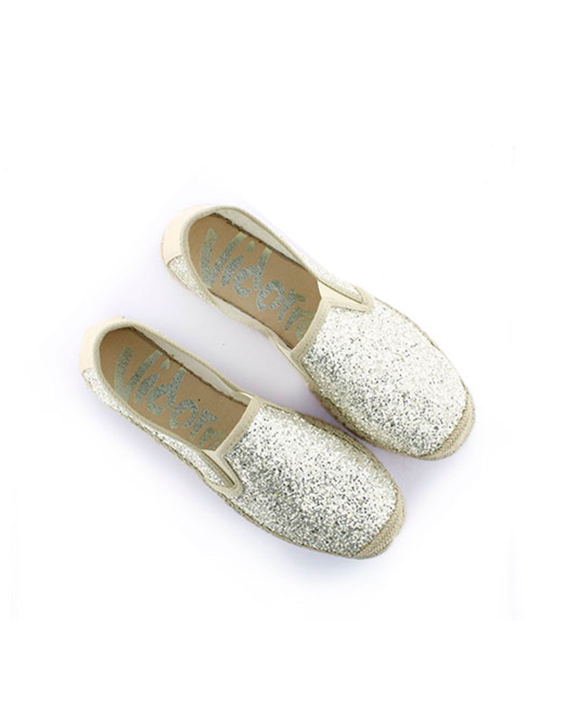 SLIPPER EN GLITTER HIELO MERCE DOBLE