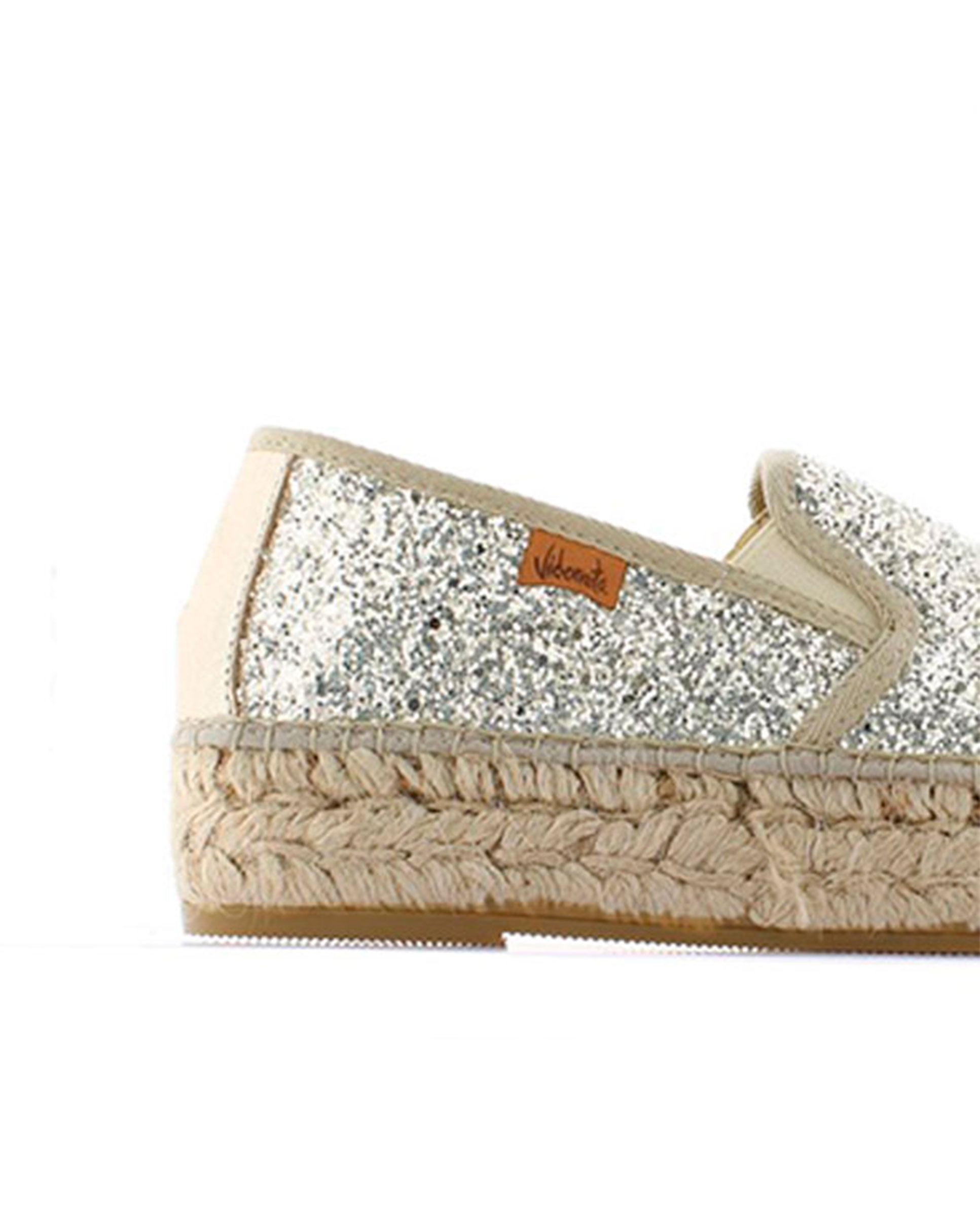 SLIPPER EN GLITTER HIELO MERCE DOBLE