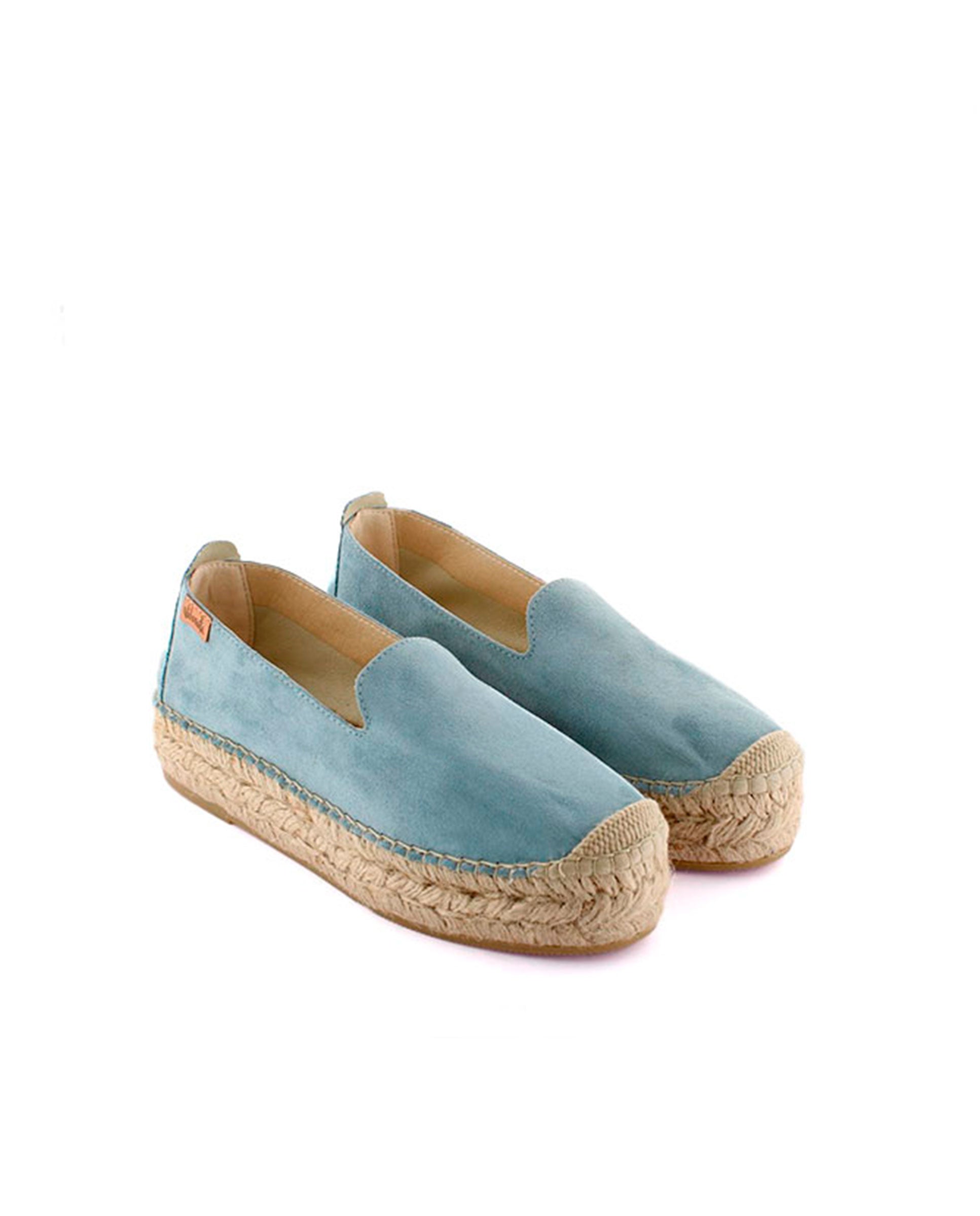 SLIPPER EN SERRAJE AZUL MERCE DOBLE