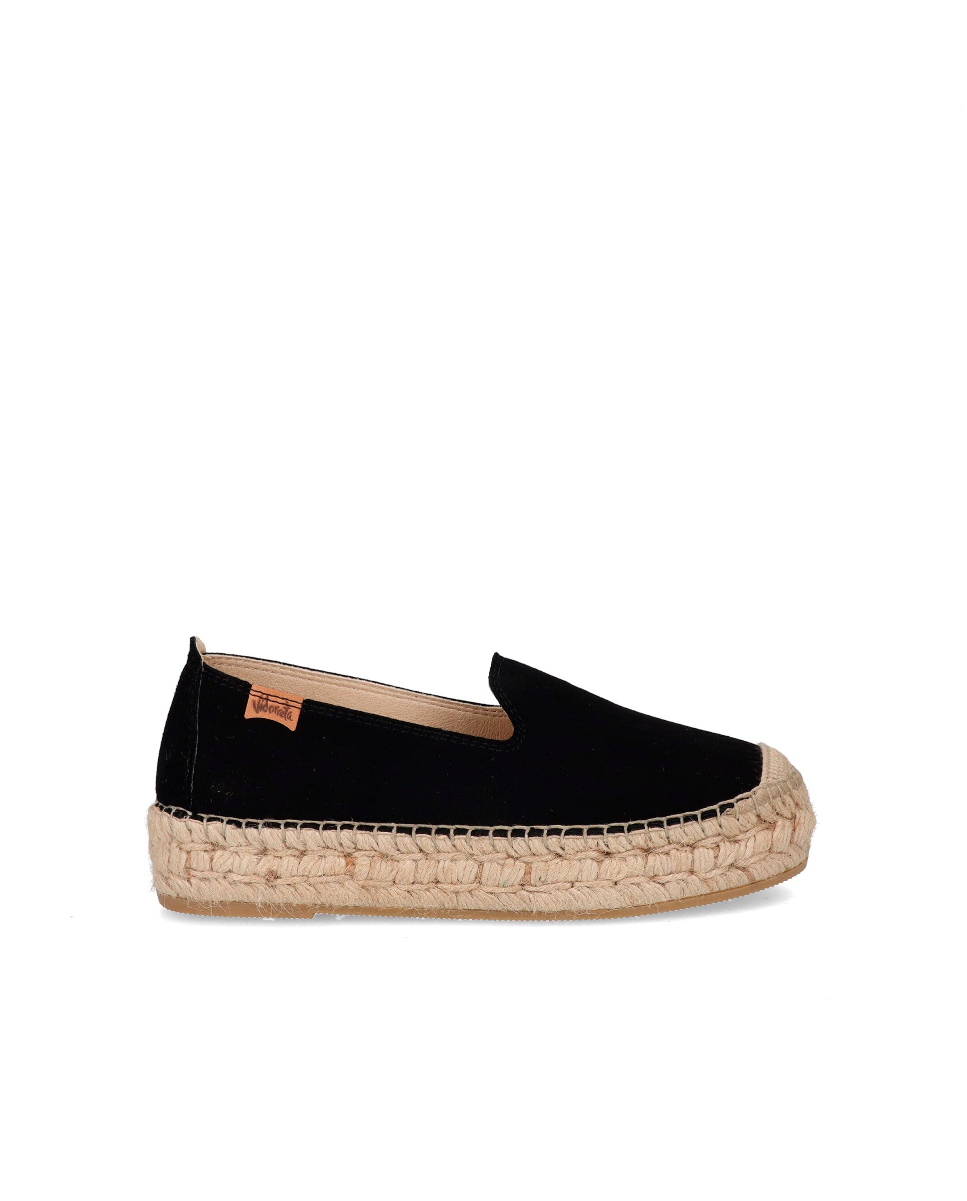 SLIPPER EN SERRAJE NEGRO MERCE DOBLE