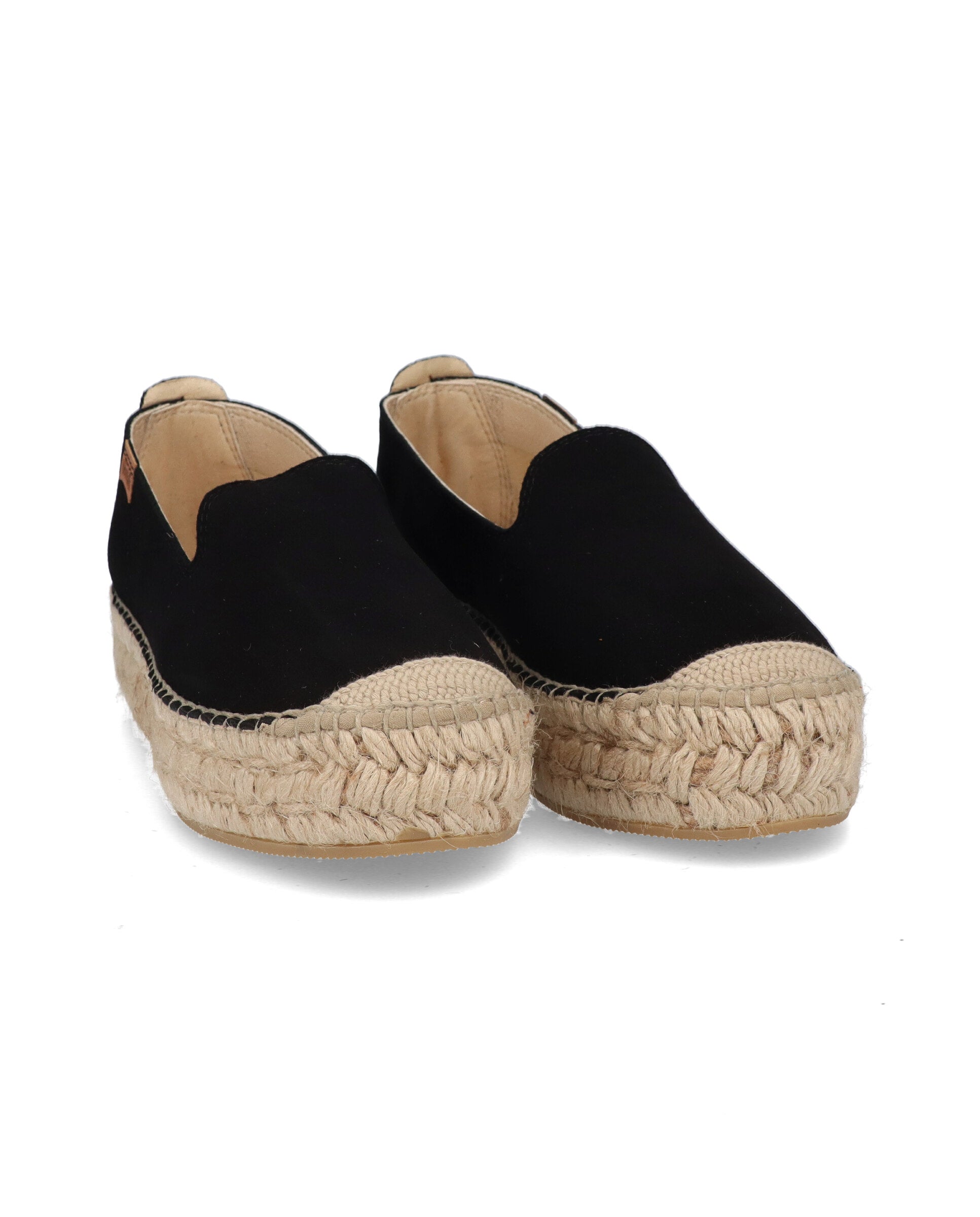 SLIPPER EN SERRAJE NEGRO MERCE DOBLE