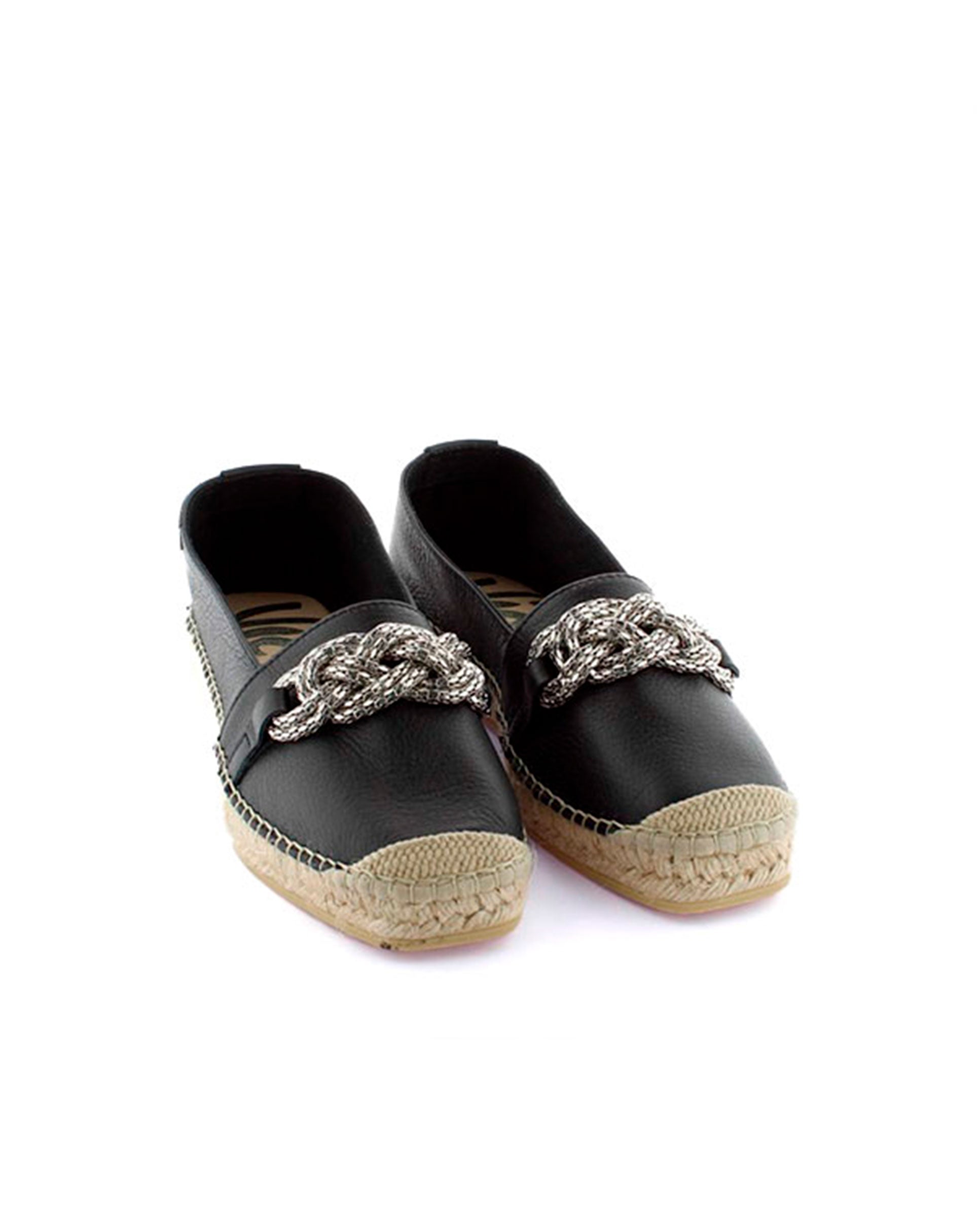SLIPPER EN NAPA NEGRO PITIUSA