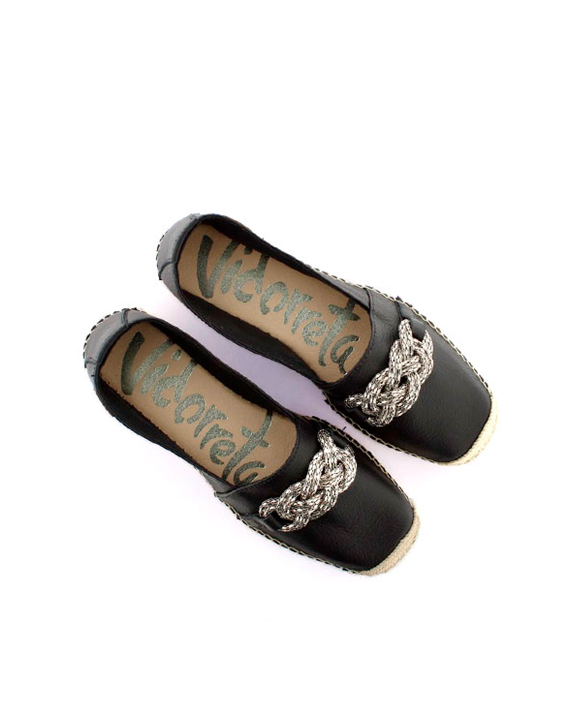 SLIPPER EN NAPA NEGRO PITIUSA