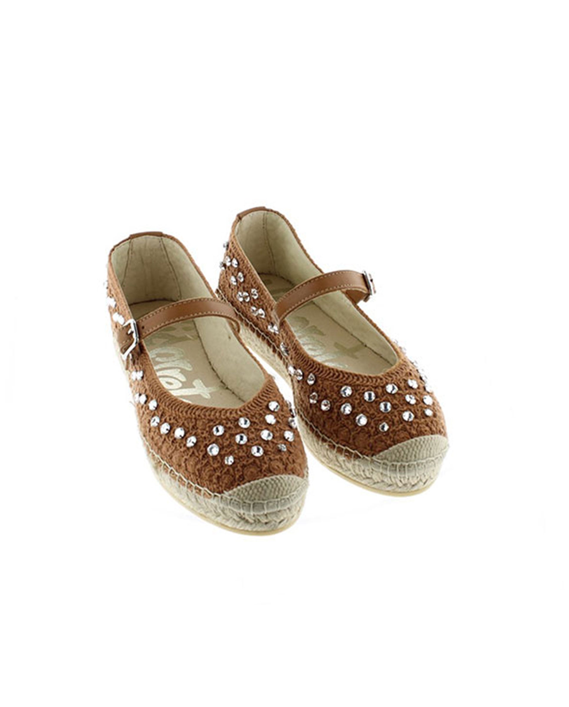 BAILARINA EN CROCHET CRISTAL CUERO PITIUSA