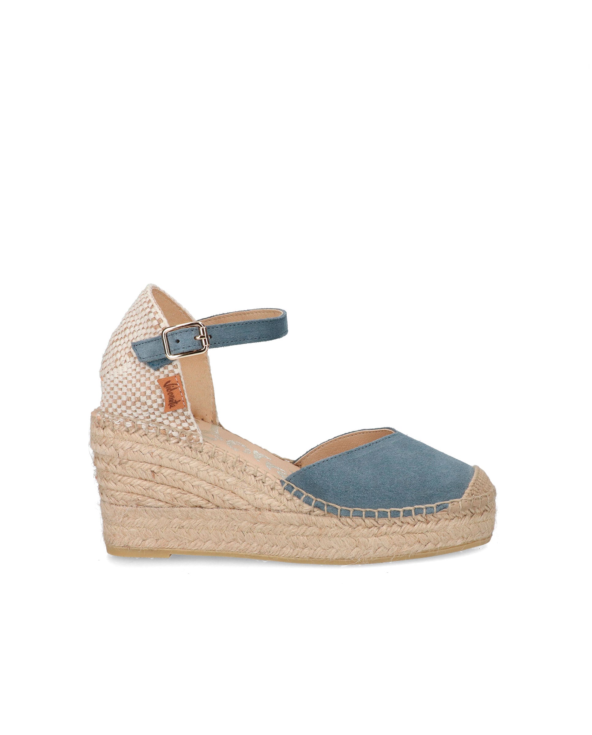 CAMPESINA PICO EN SERRAJE AZUL TILO 5