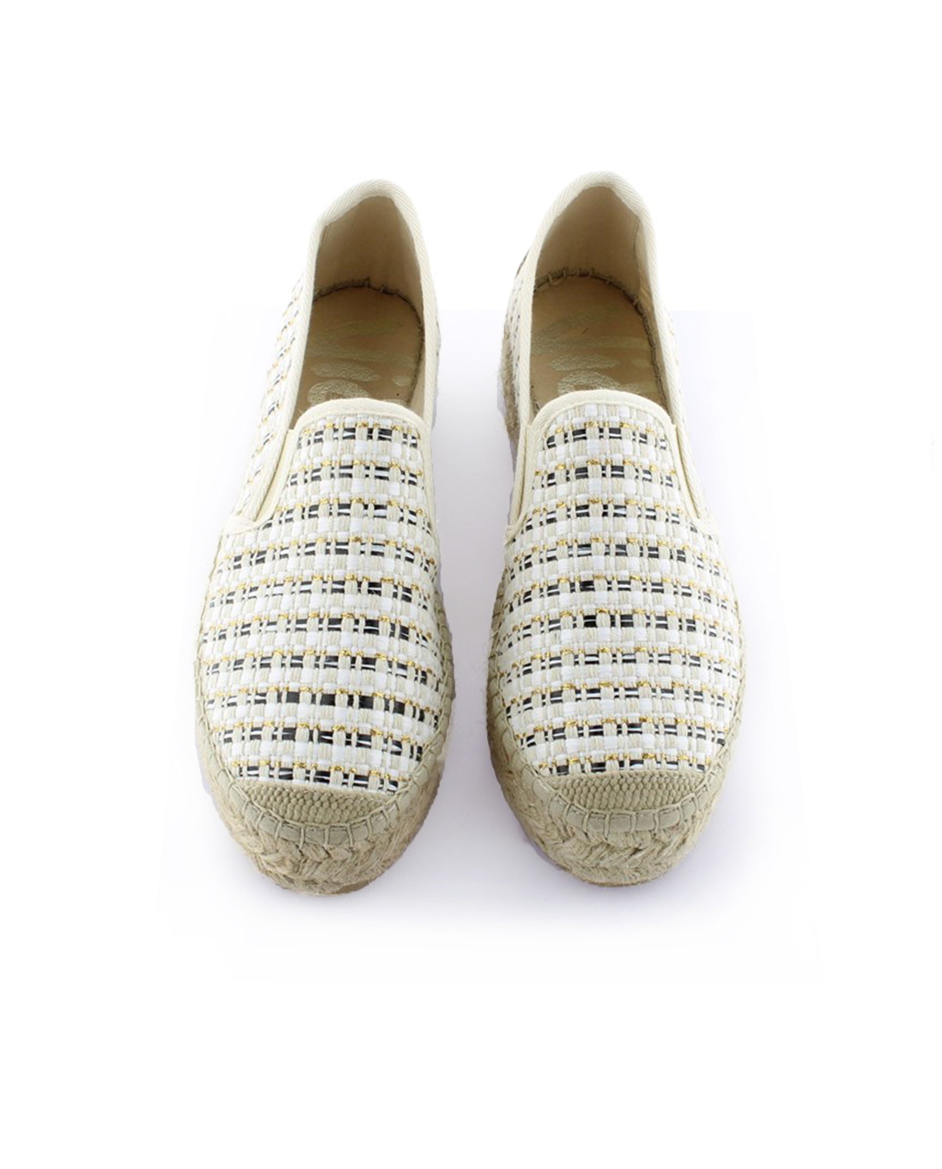 Slipper en Chanel Chic crudo Merde Doble