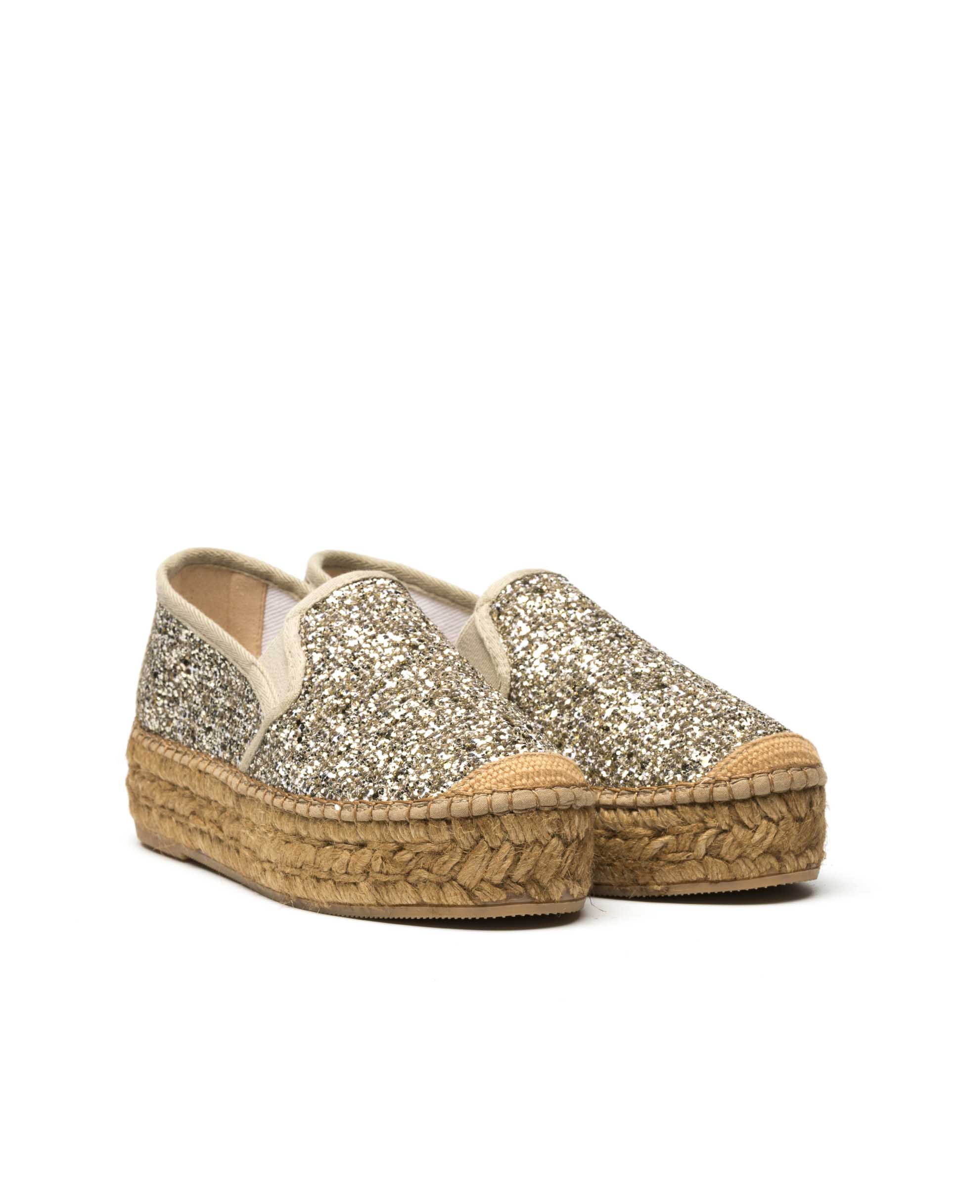 Slipper glitter piedra Merce Doble