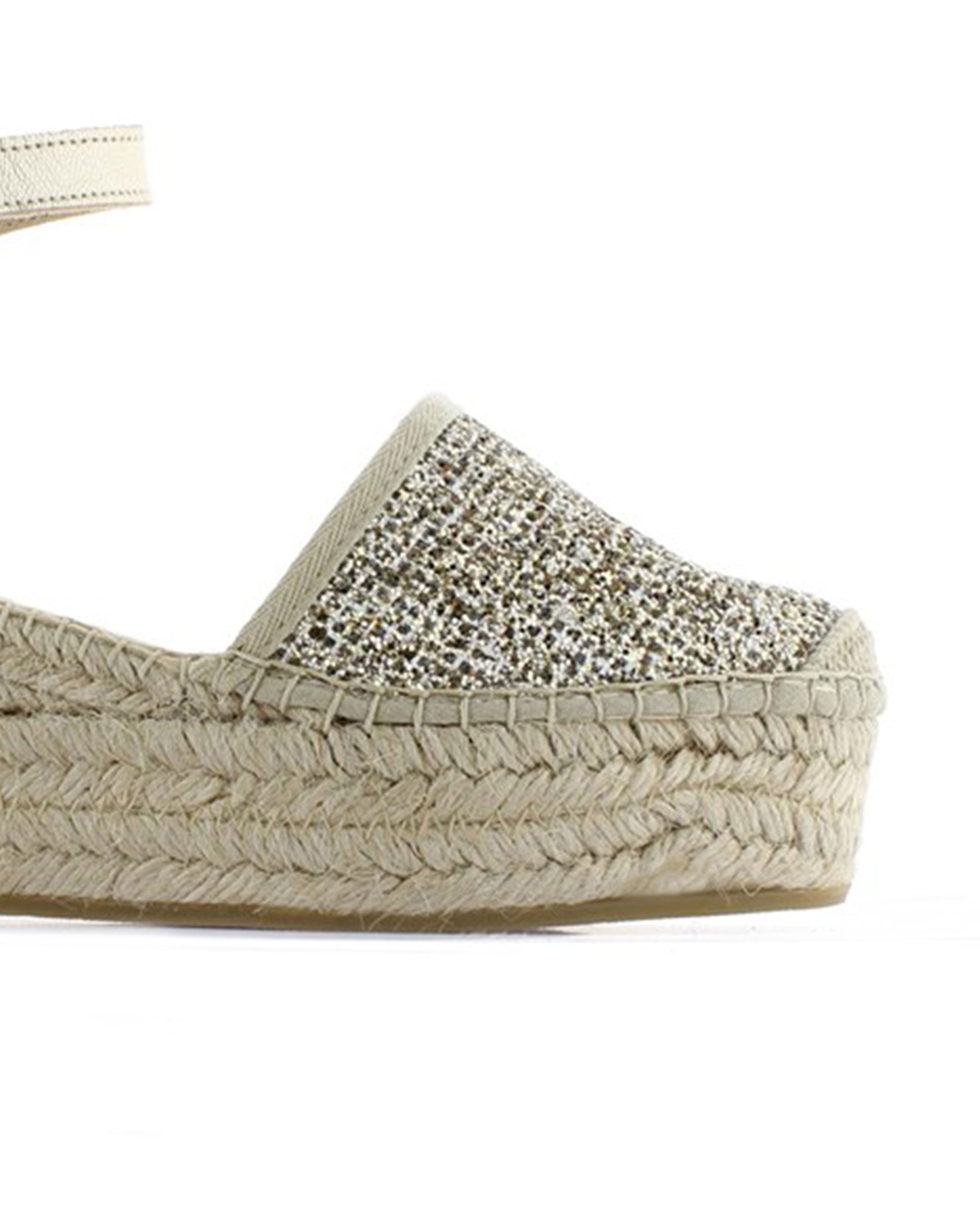 Valenciana traba en glittered piedra Creta