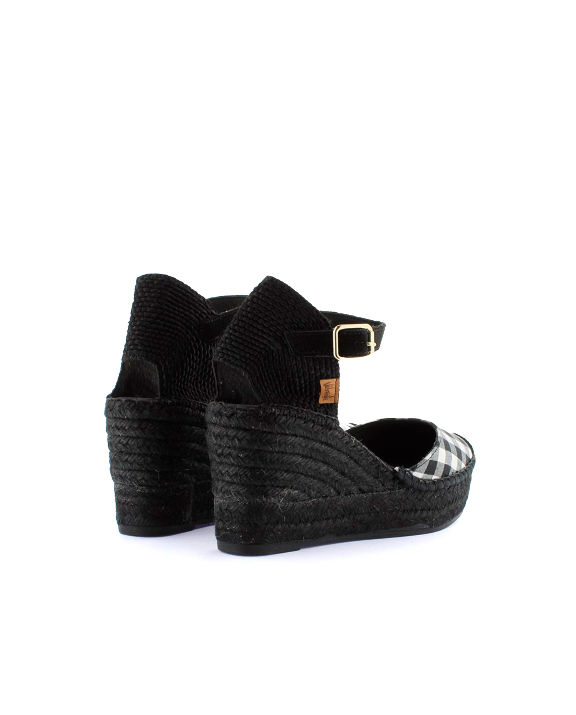 Sandalia vichy negro Tilo 5