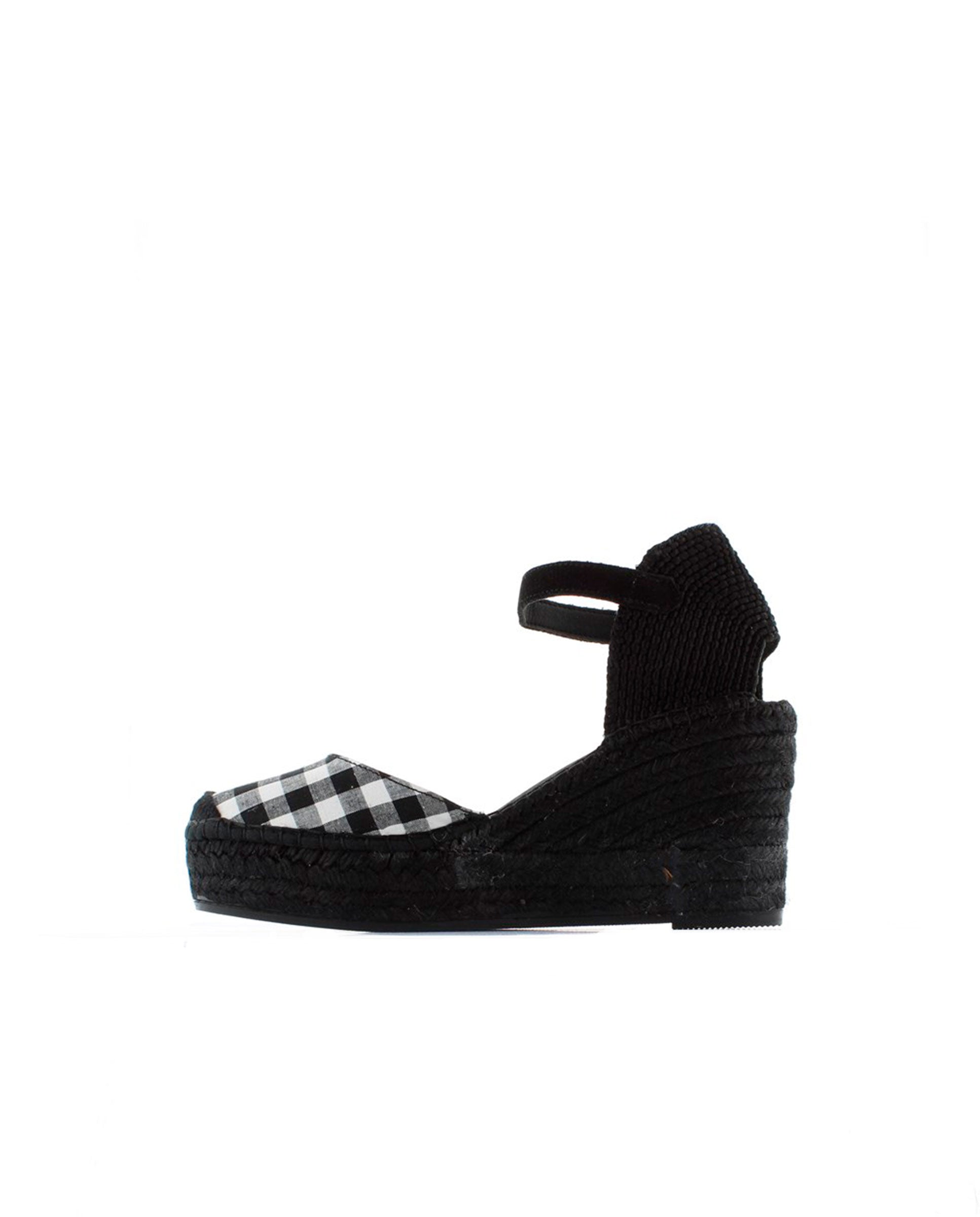 Sandalia vichy negro Tilo 5