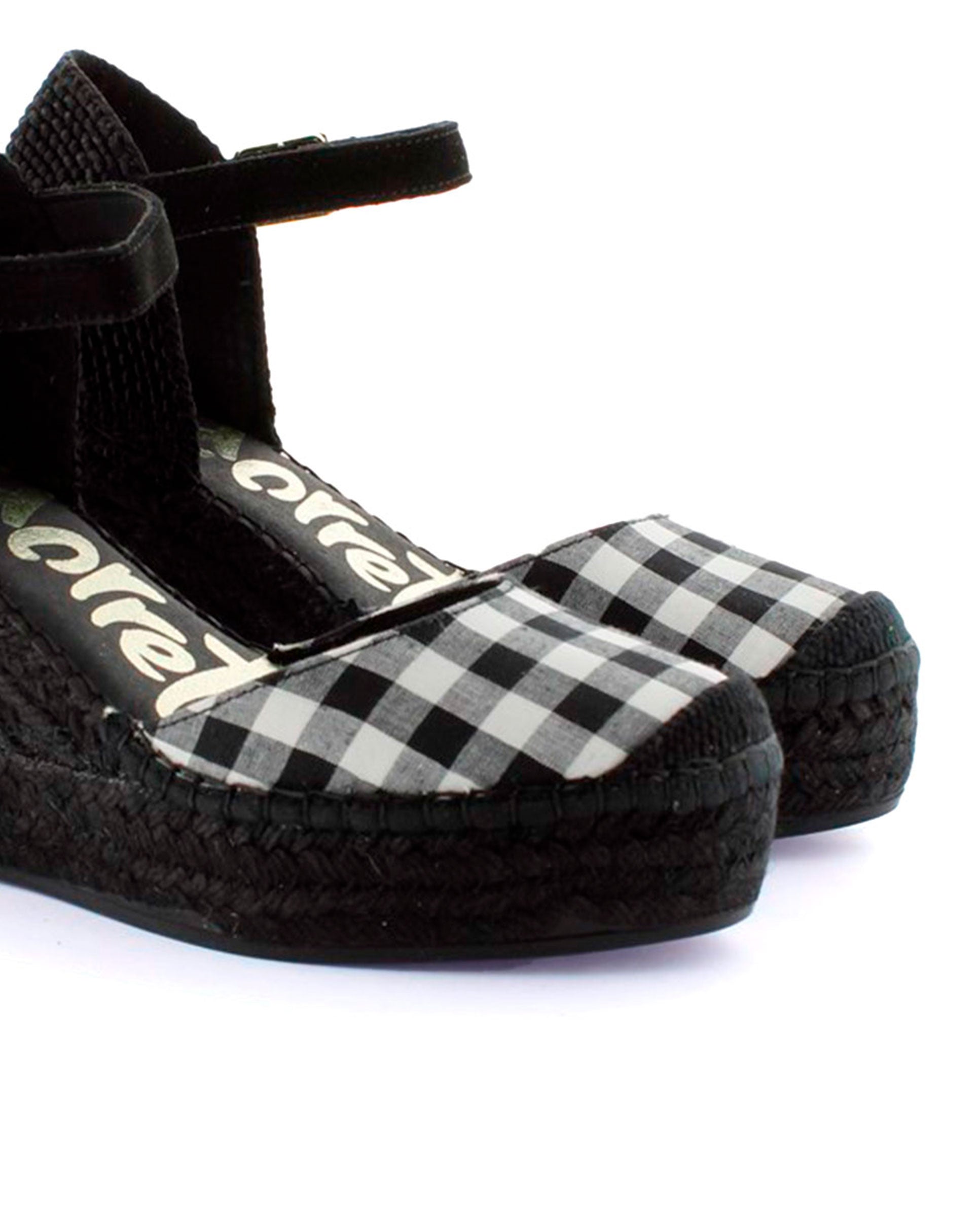 Sandalia vichy negro Tilo 5