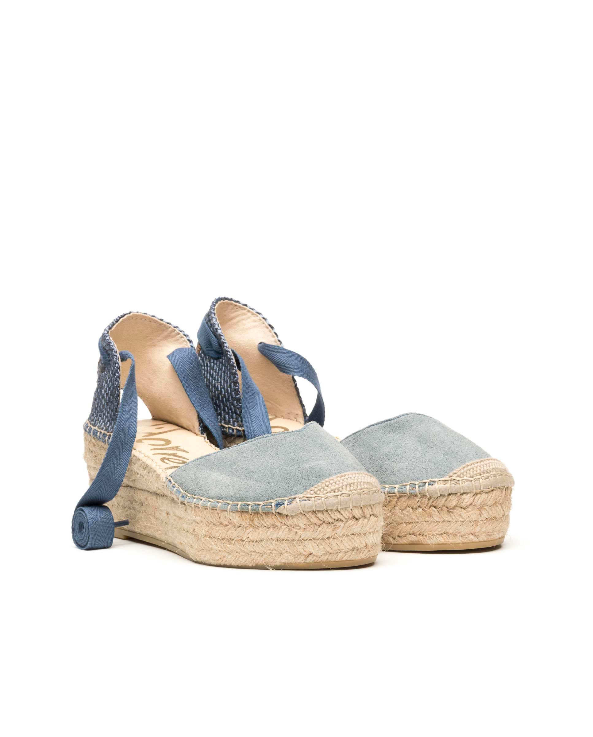 Campesina pico serraje jeans Creta