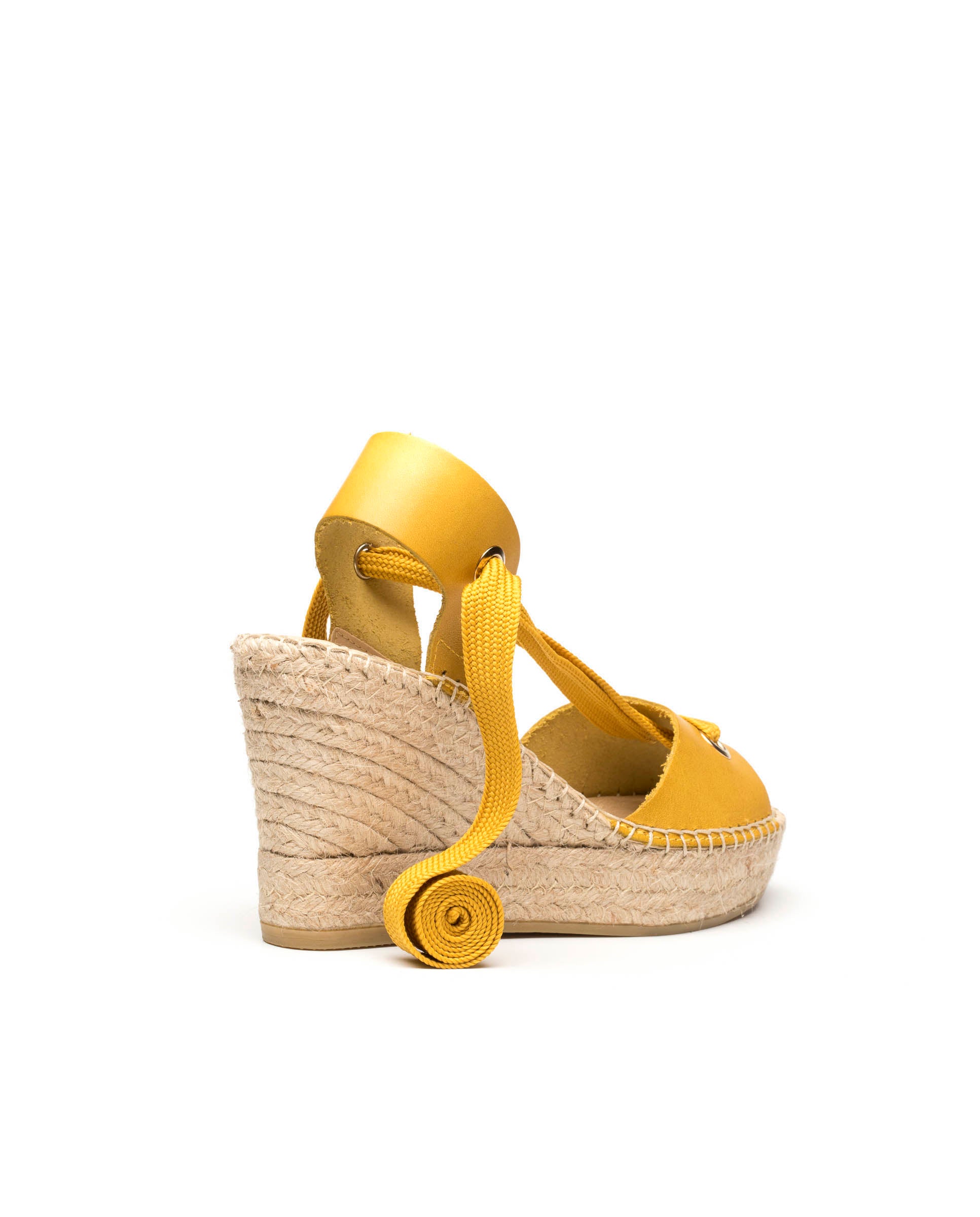 Sandalia vaquetta amarillo Tilo 7