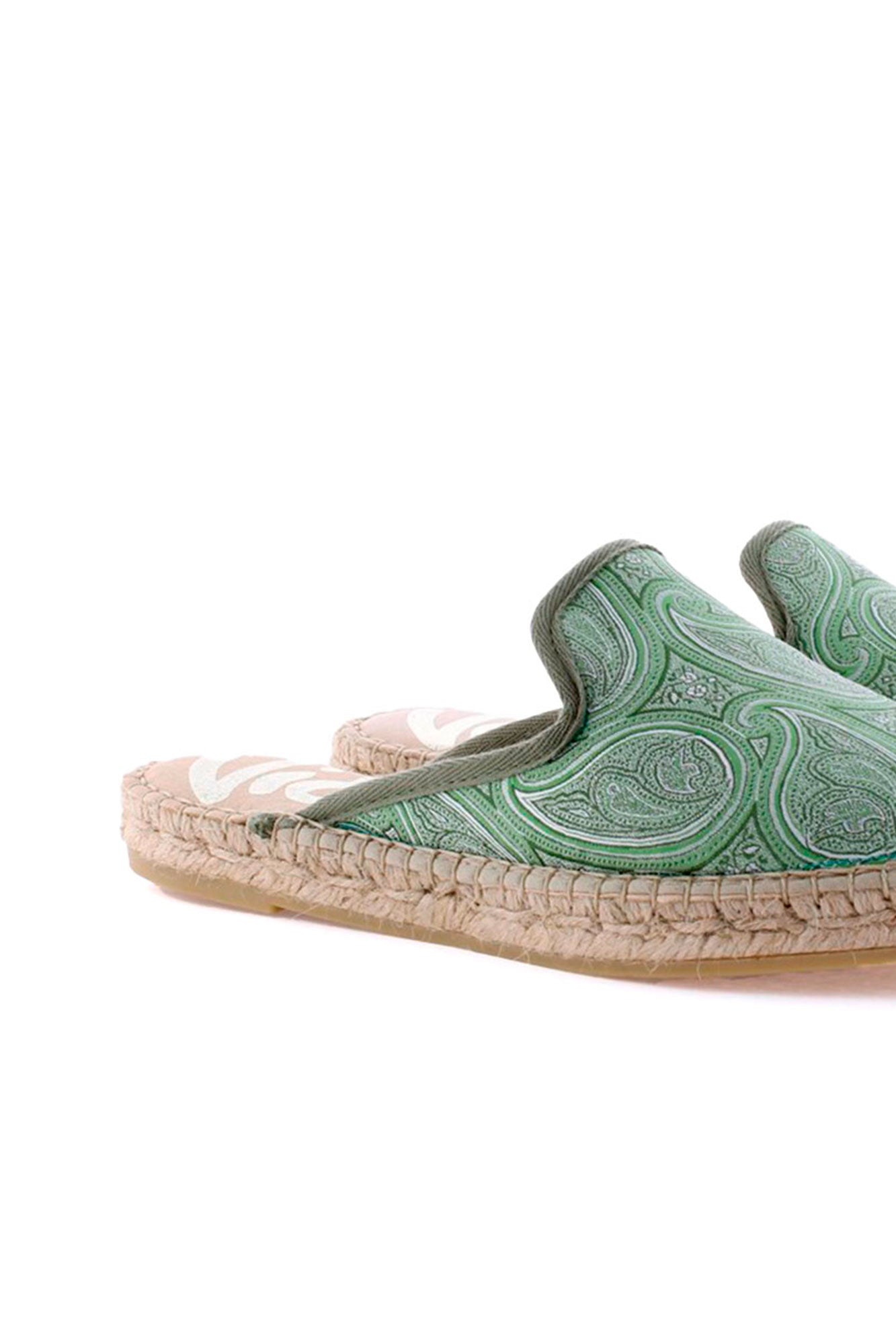 Green gora slipper