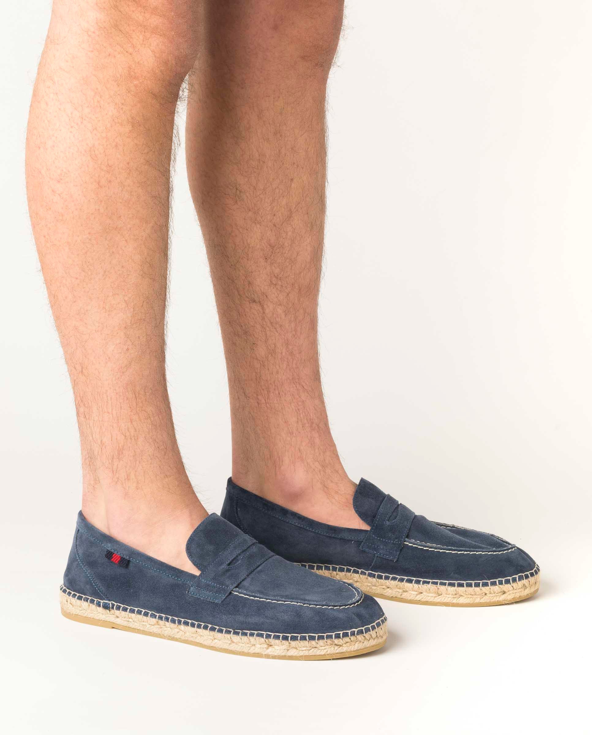 Borneo Marine Suede Moccasin