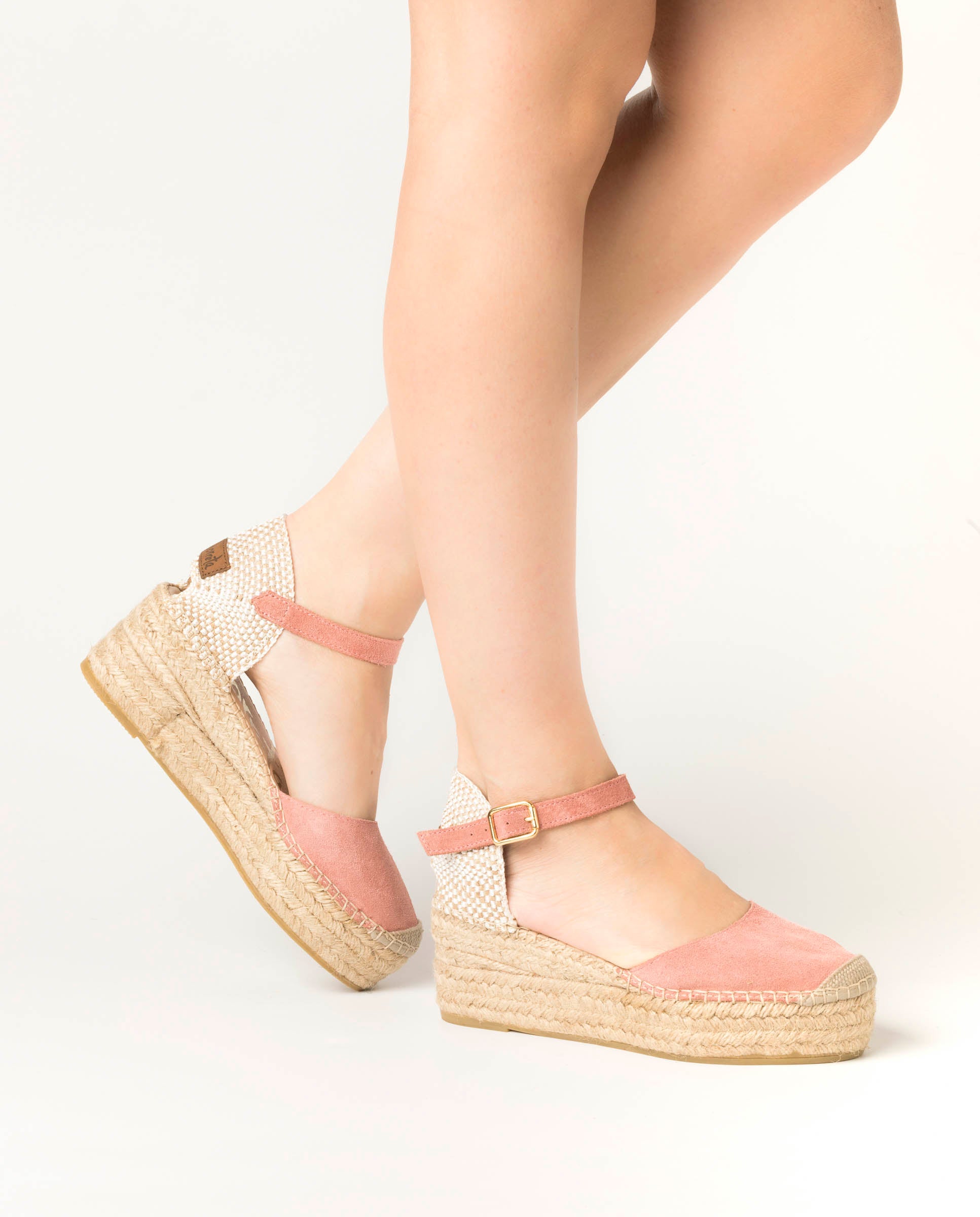 Sandalia serraje salmon Creta