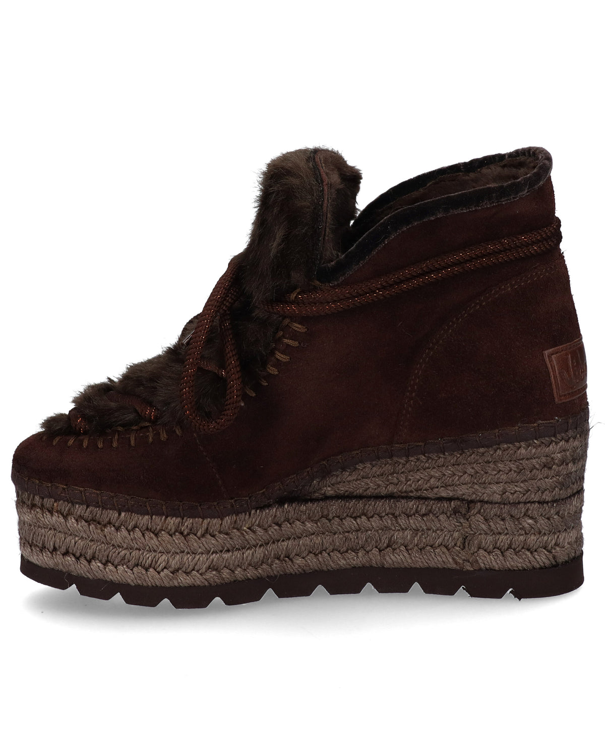 BOTA BAJA EN SERRAJE MARRÓN CRETA