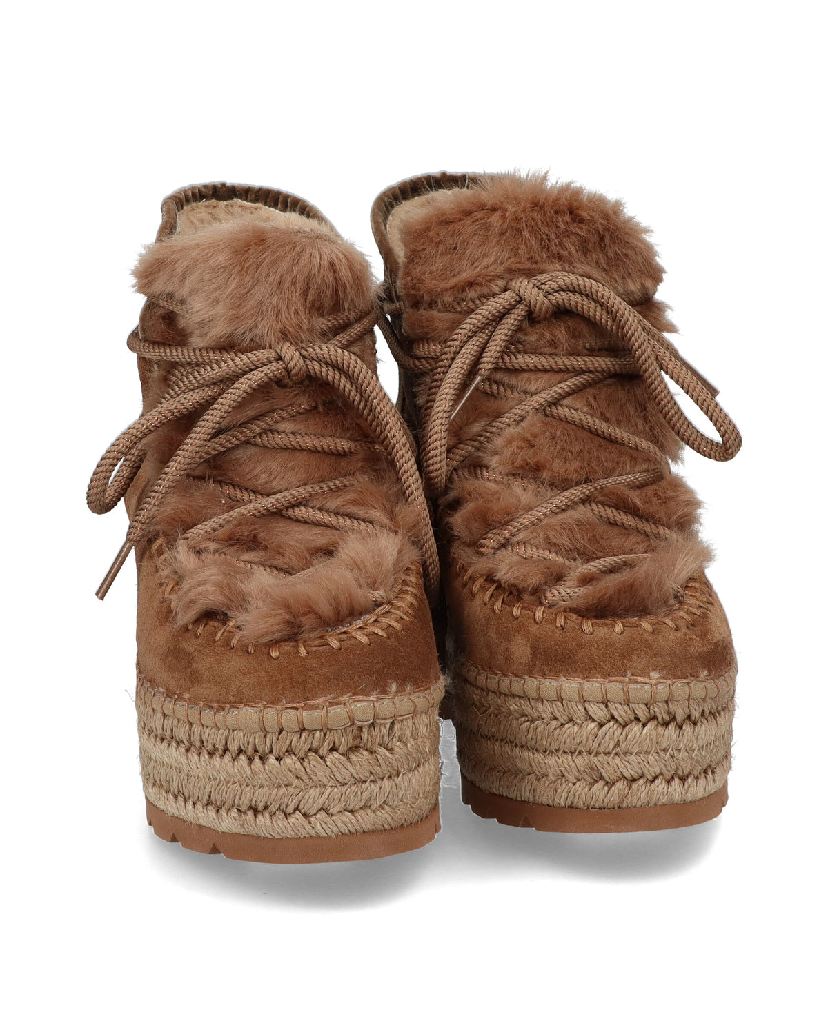 BOTA BAJA EN SERRAJE TAUPE CRETA