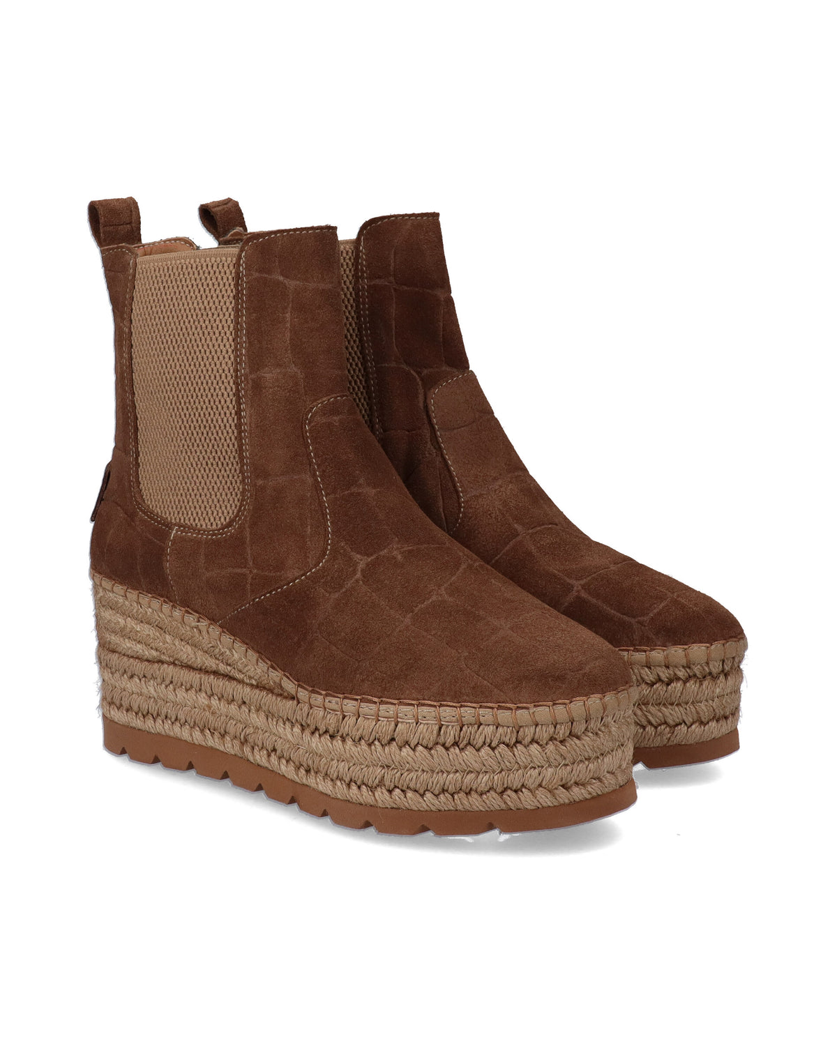 BOTIN CHELSEA COCO TAUPE CRETA