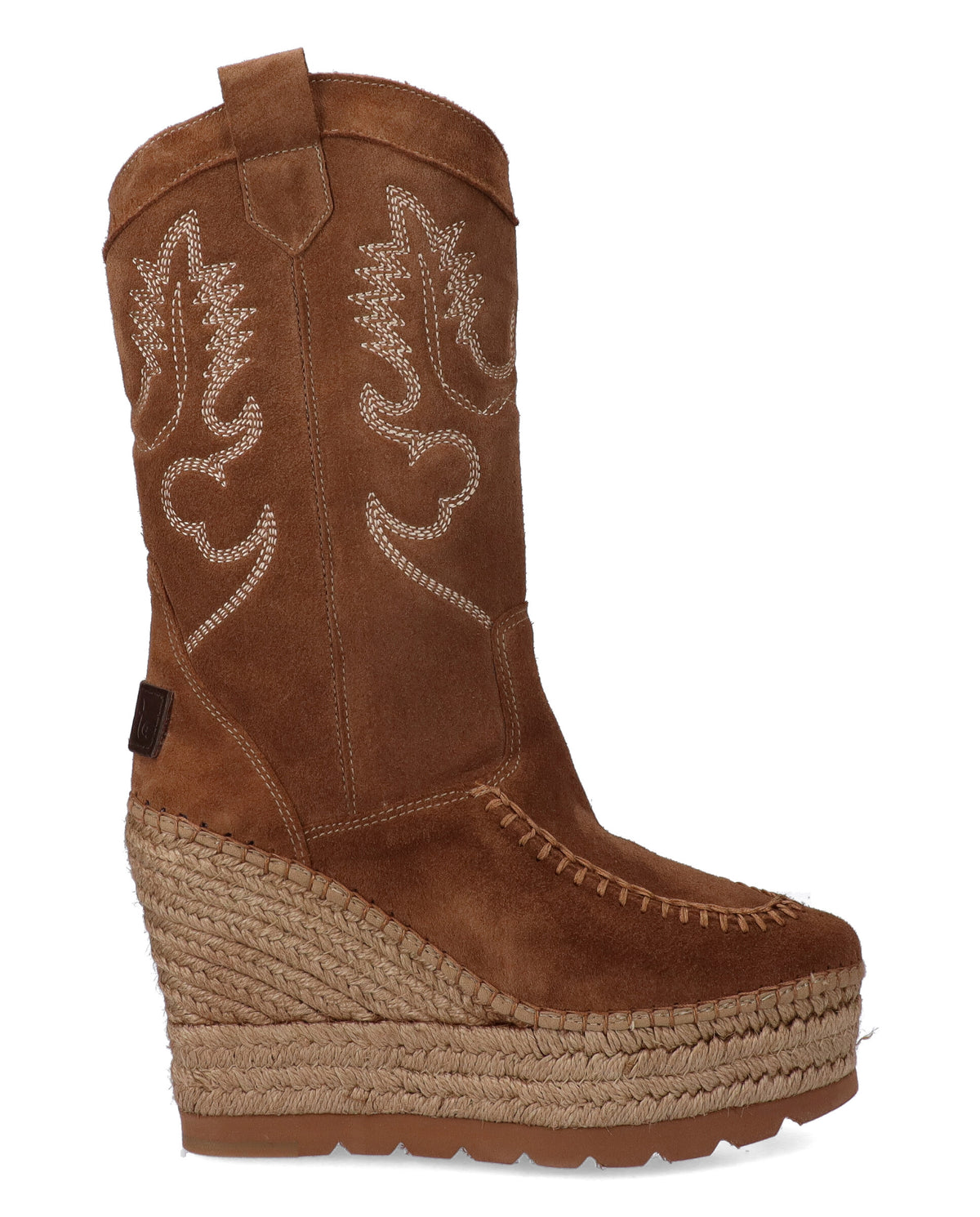 BOTA COWBOY EN SERRAJE TAUPE TILO 7