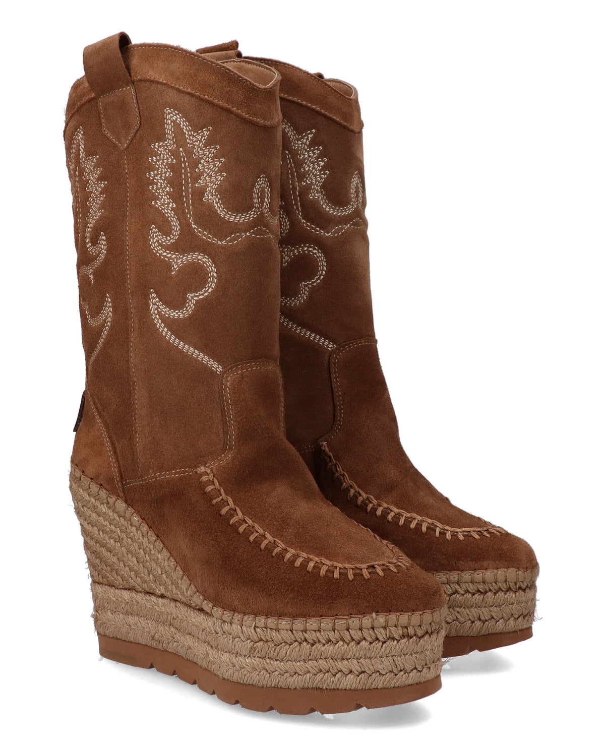 BOTA COWBOY EN SERRAJE TAUPE TILO 7