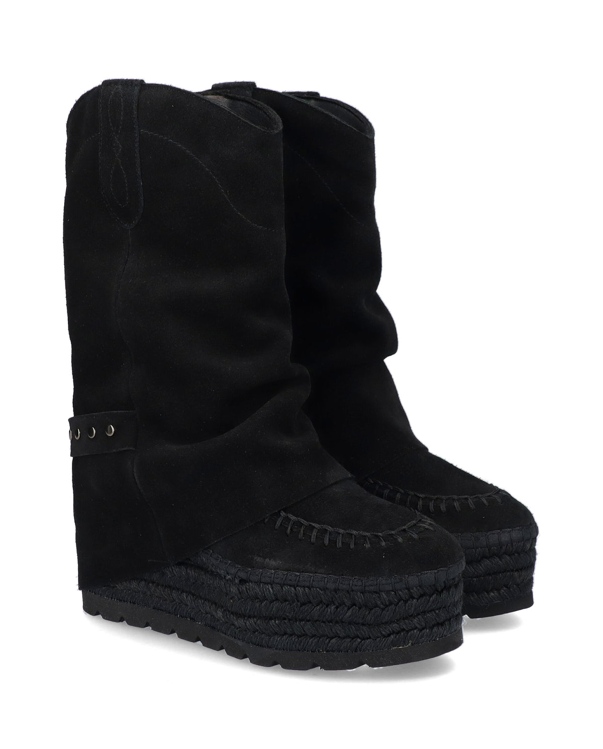 BOTA CUBIERTA SERRAJE NEGRO CRETA