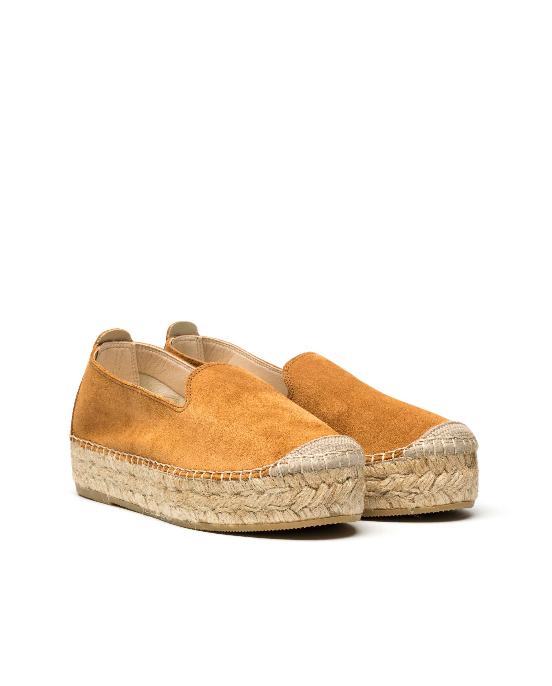 Merce Doble Suede Leather Slippers