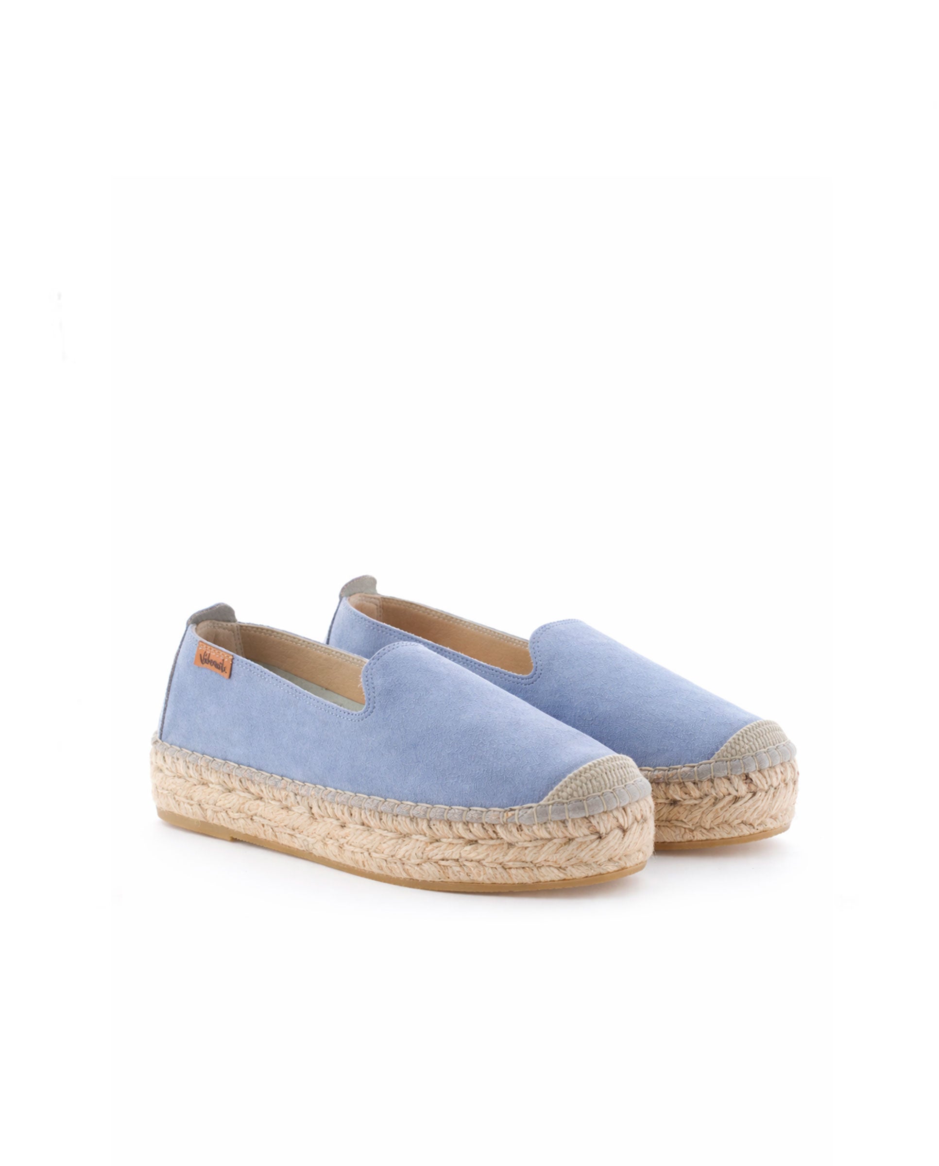 Slipper en serraje jeans Merce Doble