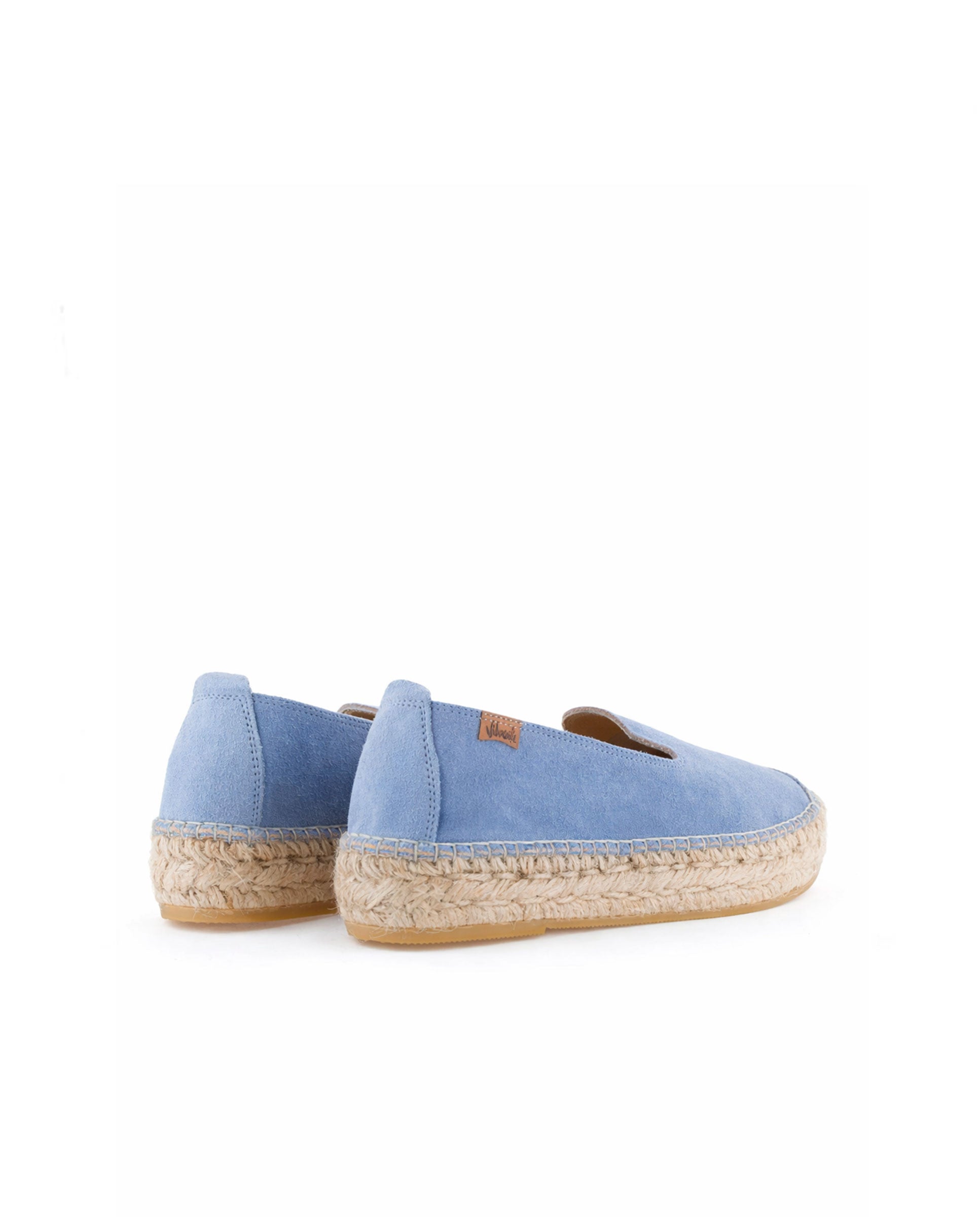 Slipper en serraje jeans Merce Doble