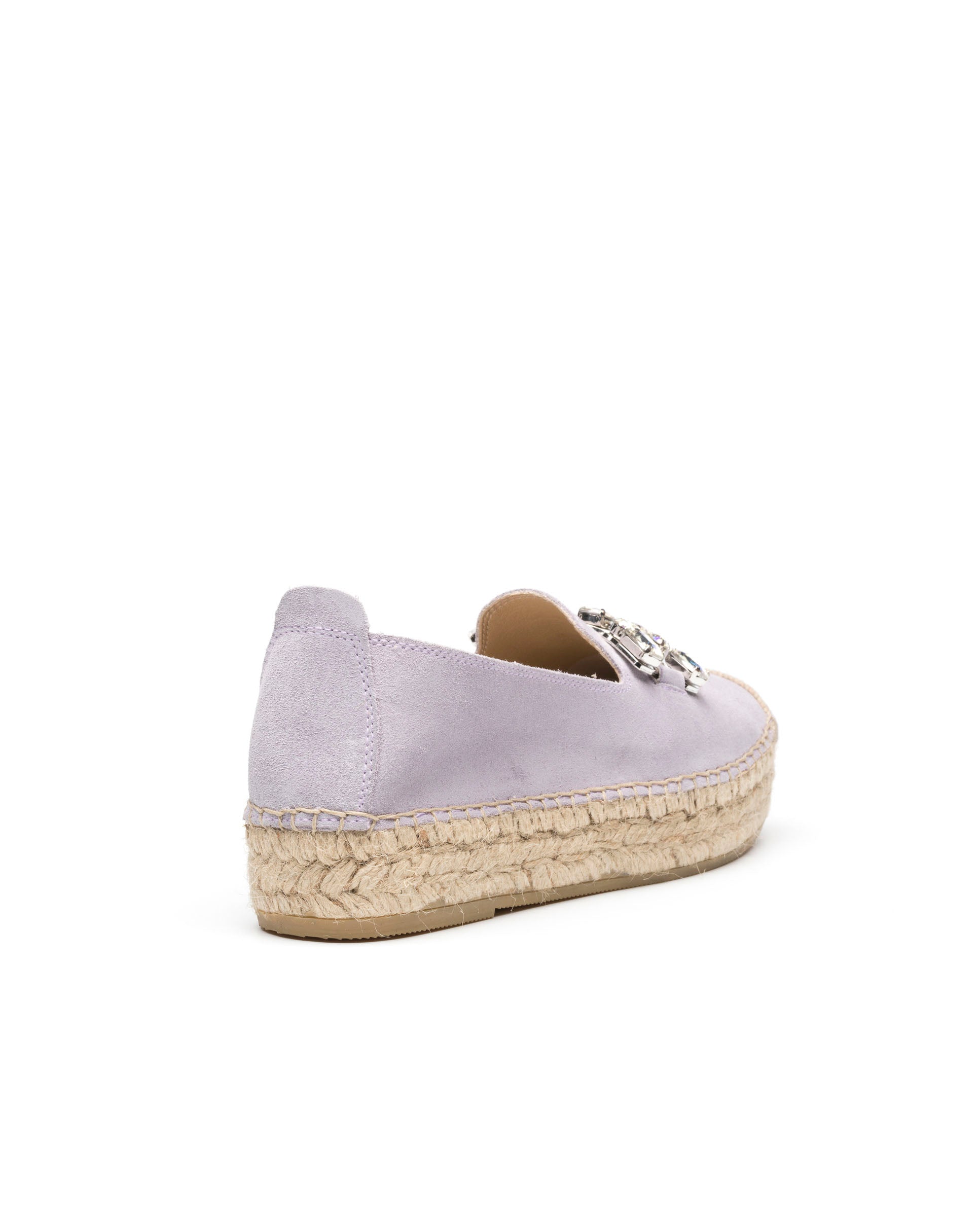 Slippers detalle serraje malva Merce Doble