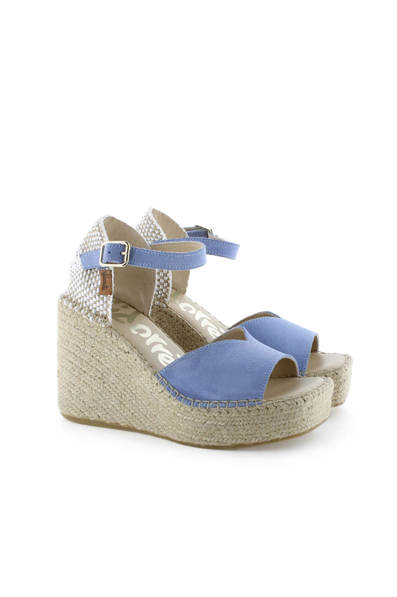 Monet jeans suede sandal