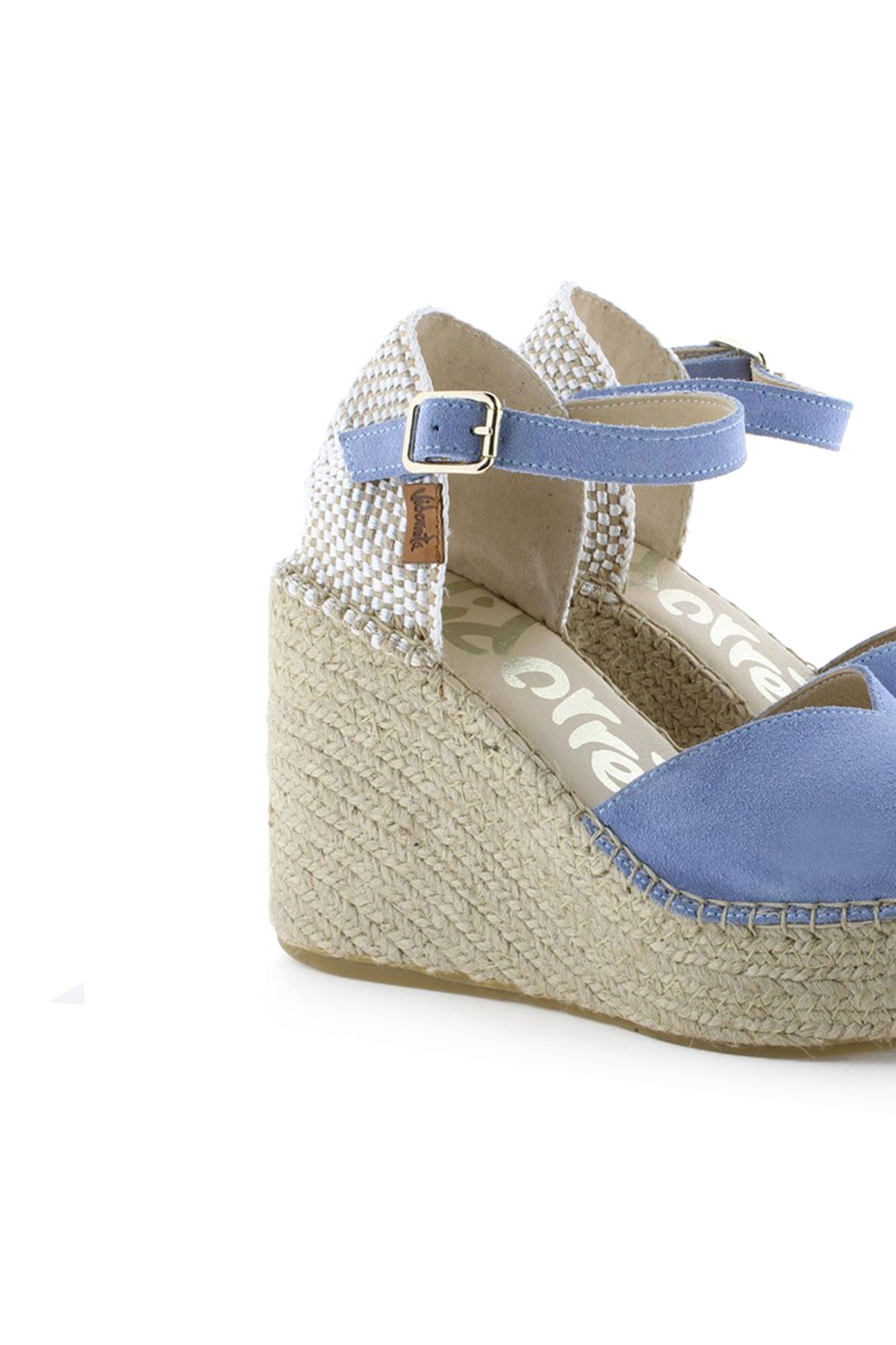 Monet jeans suede sandal
