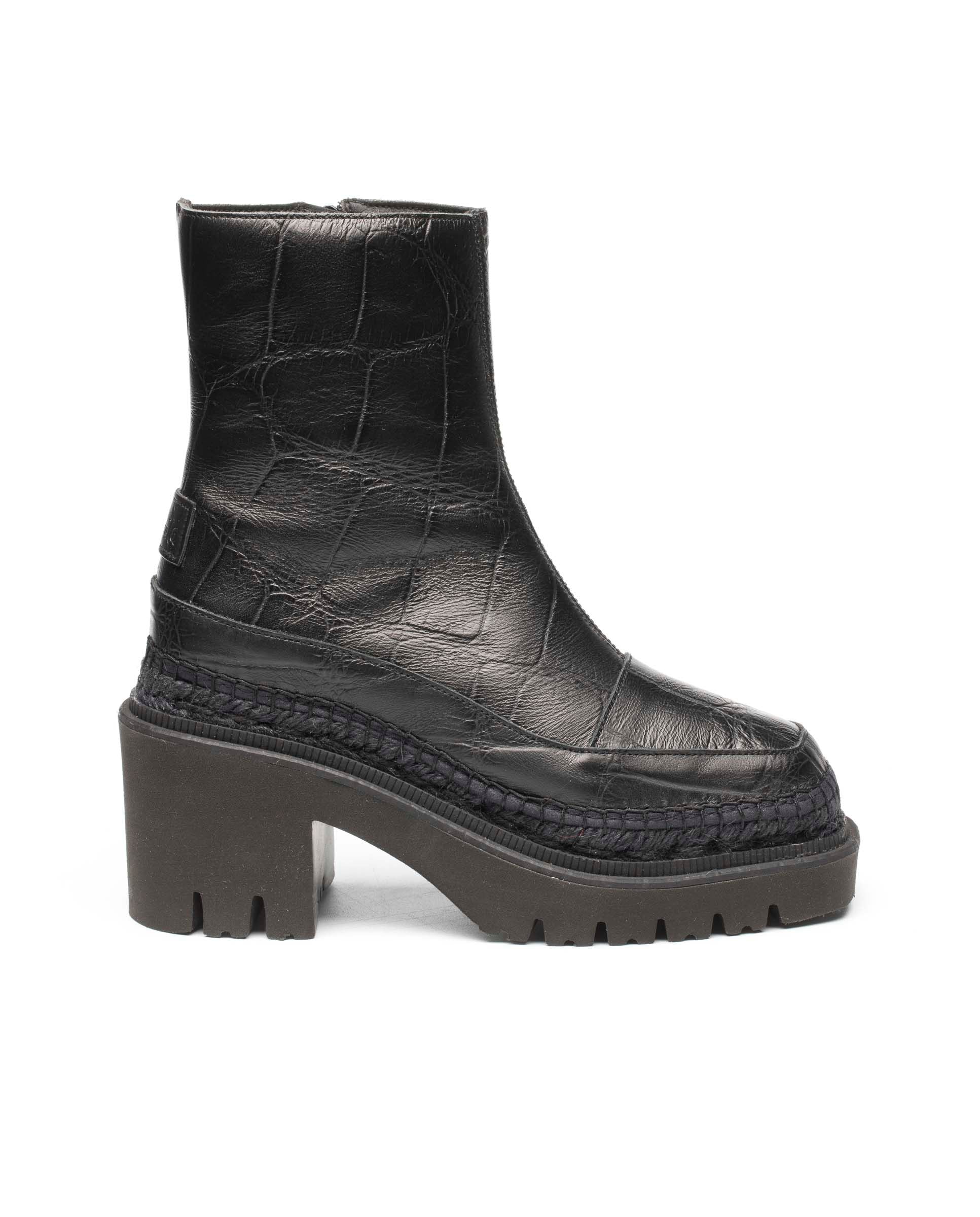 Botin en Cocco Koda negro Panteta