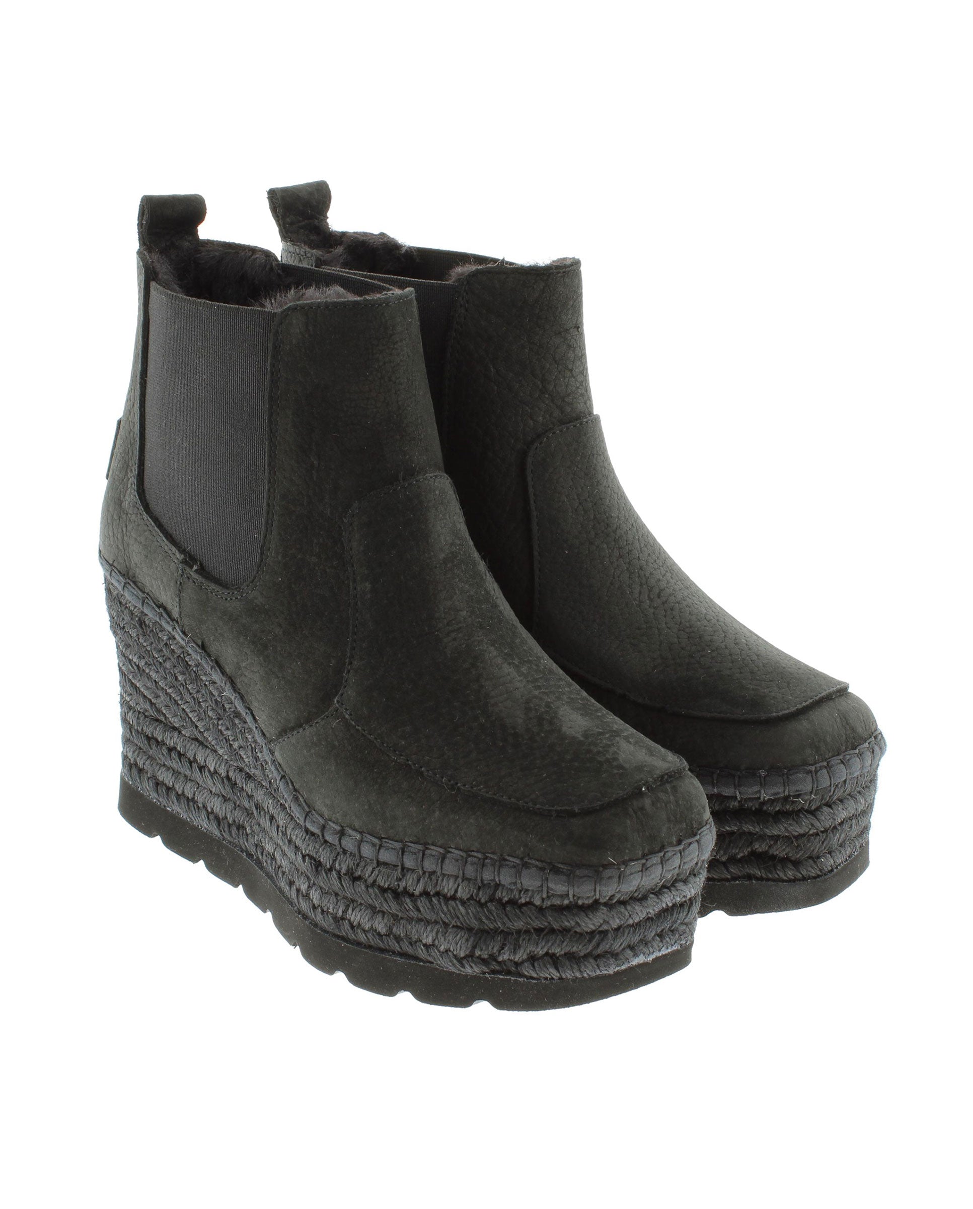 Botin Chelsea en nobuk negro Cuba