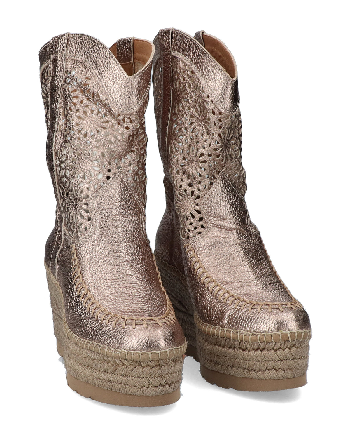 Bota calada en napa metal cuerda Tilo 5