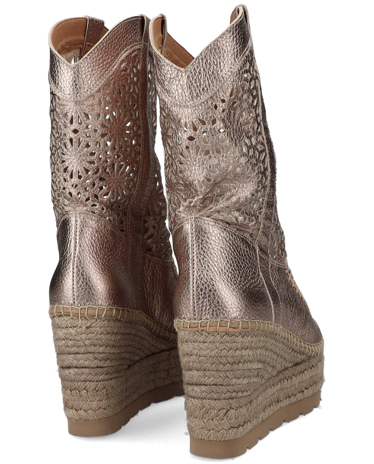 Bota calada en napa metal cuerda Tilo 5