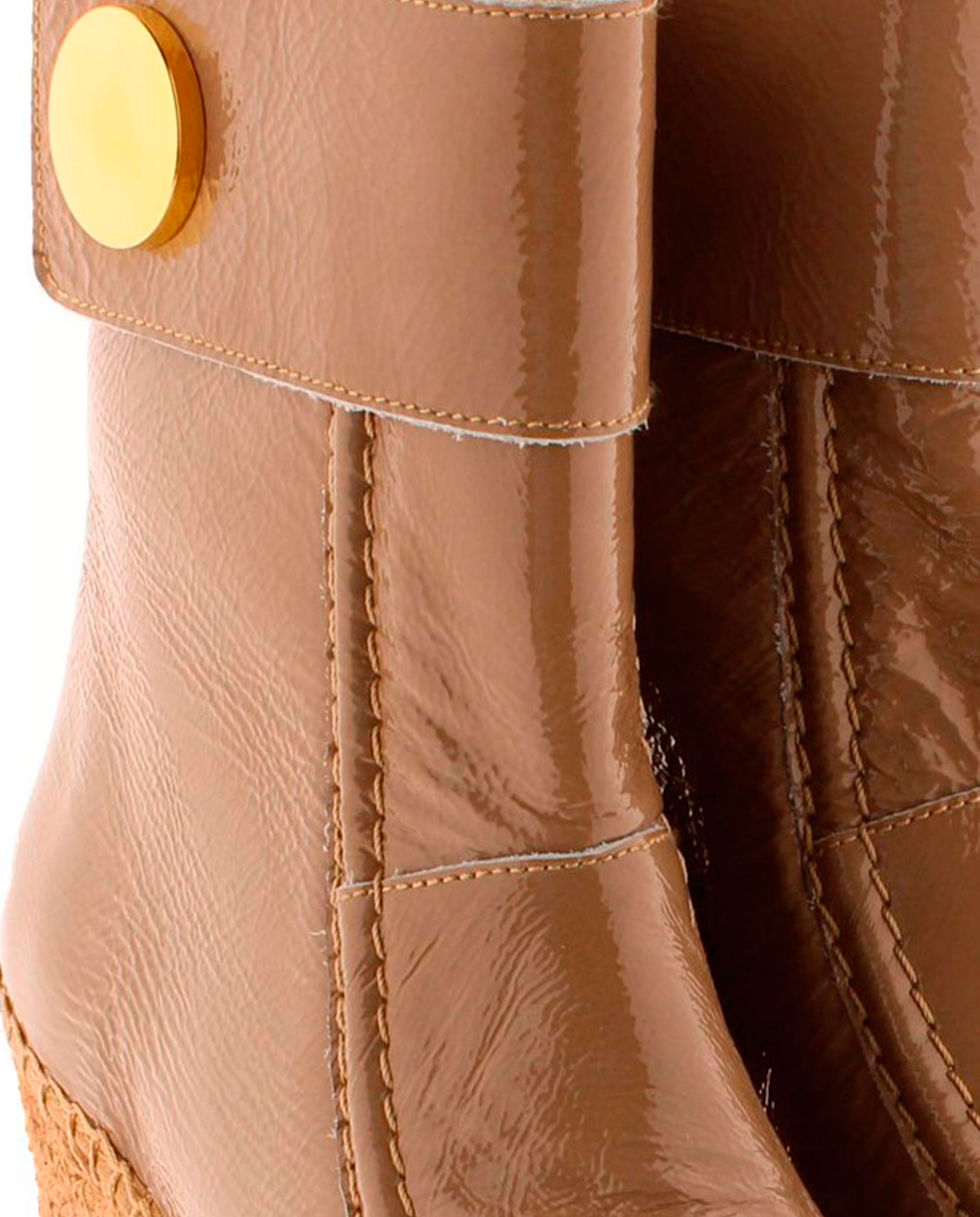 Cuba stone patent leather boot
