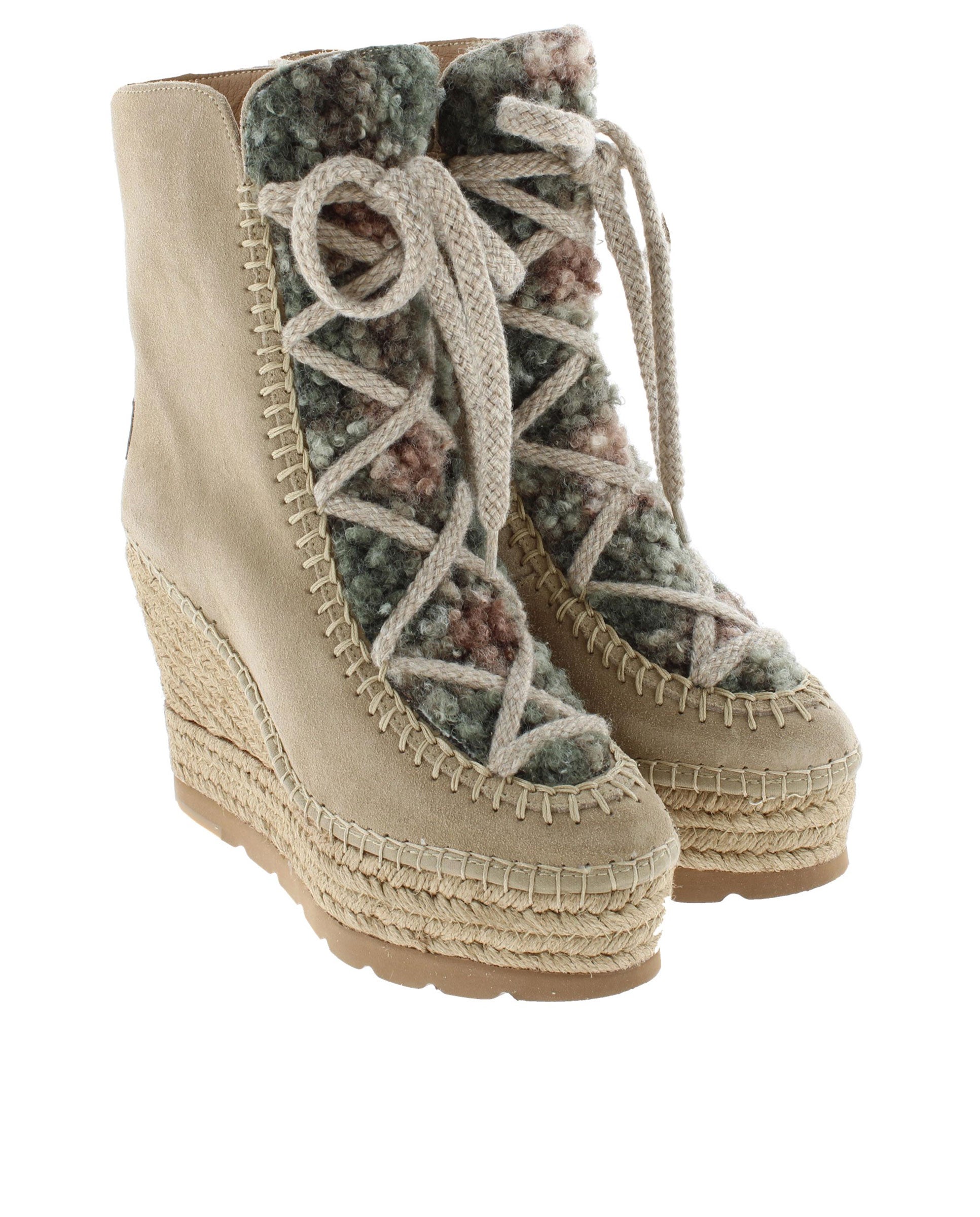 Sand suede sheepskin boot Tilo 7