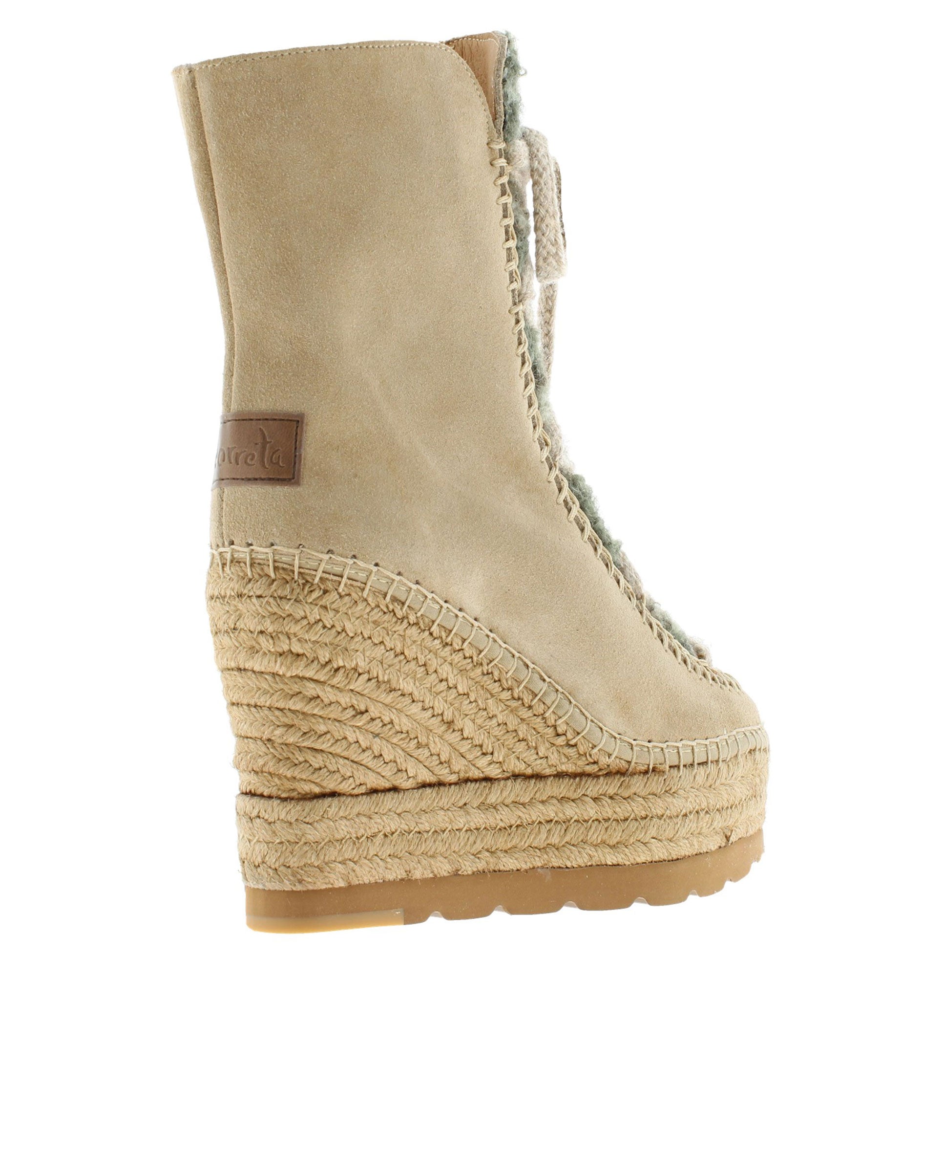 Sand suede sheepskin boot Tilo 7