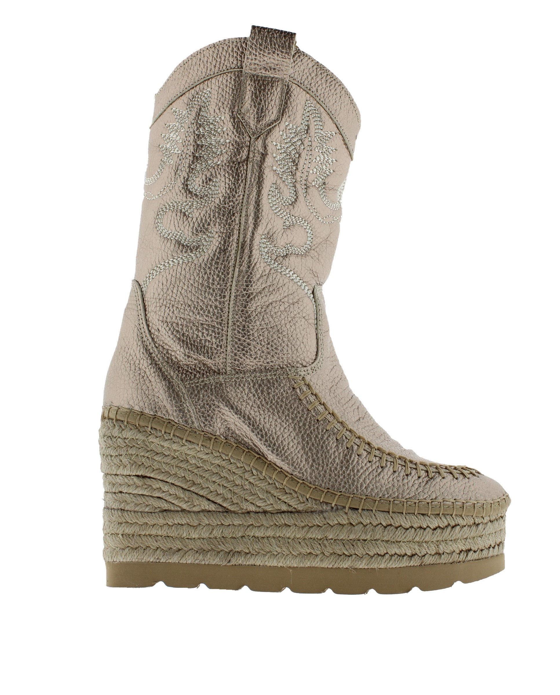 Cowboy boot in nappa metal rope Tilo 5