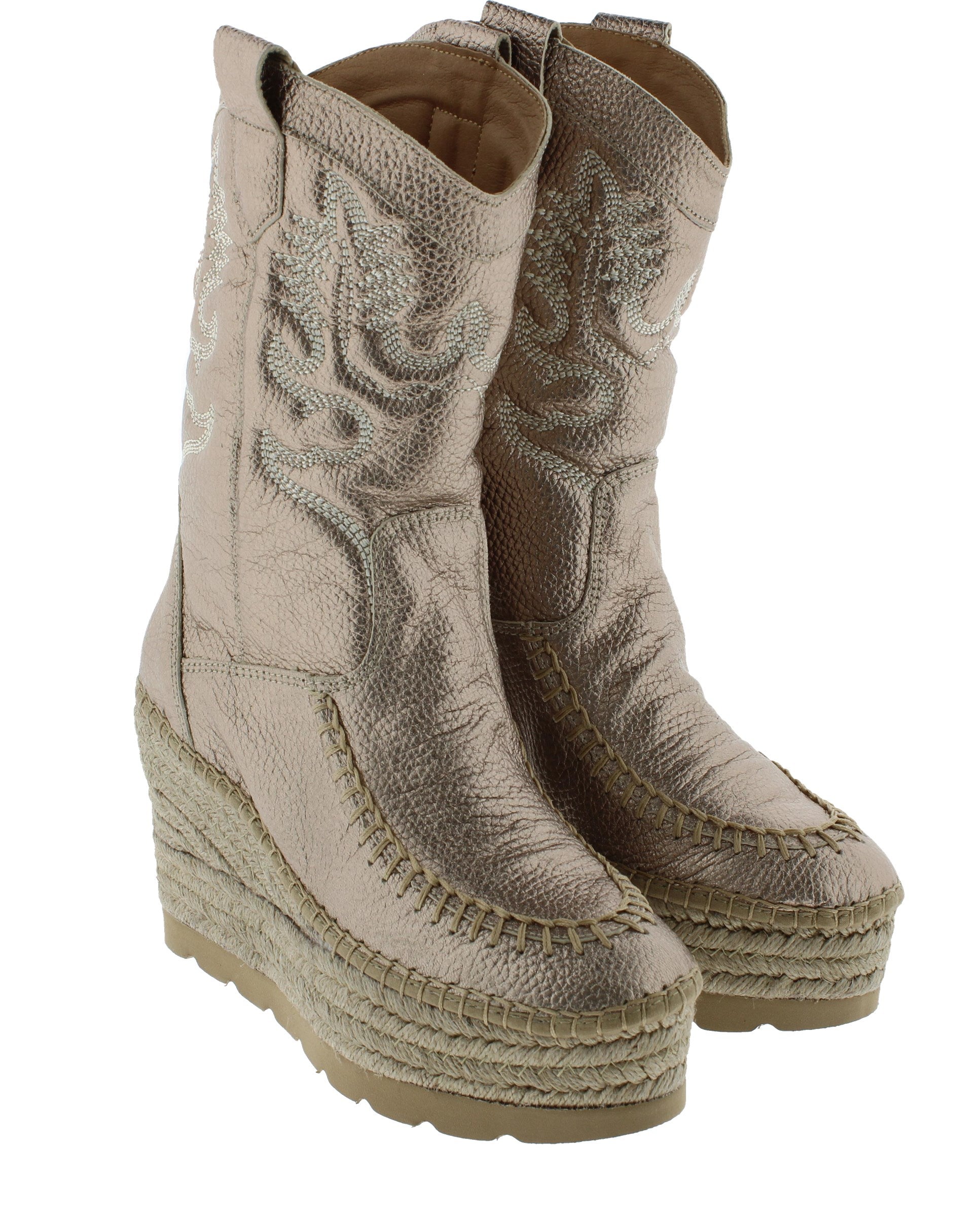 Cowboy boot in nappa metal rope Tilo 5