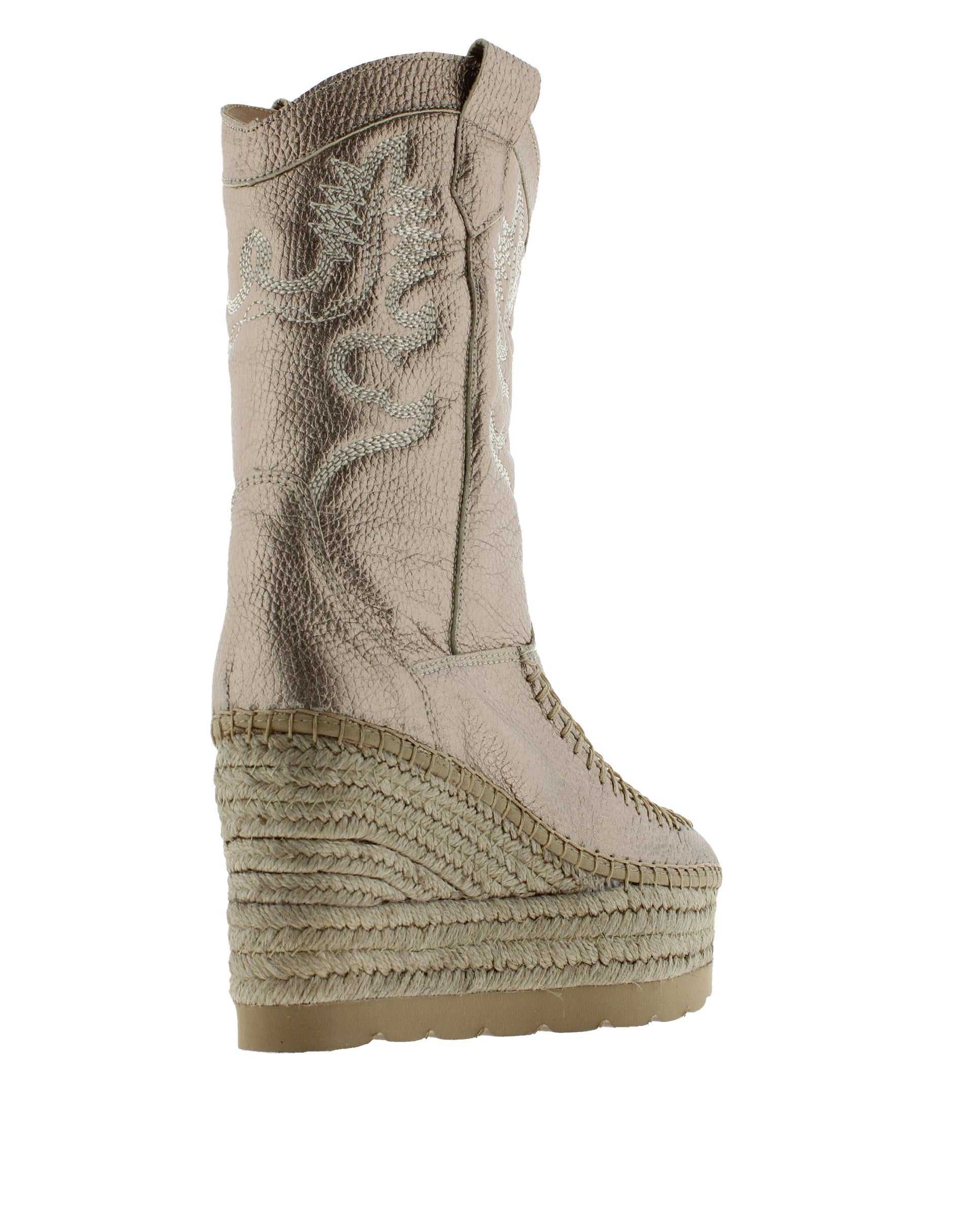 Cowboy boot in nappa metal rope Tilo 5