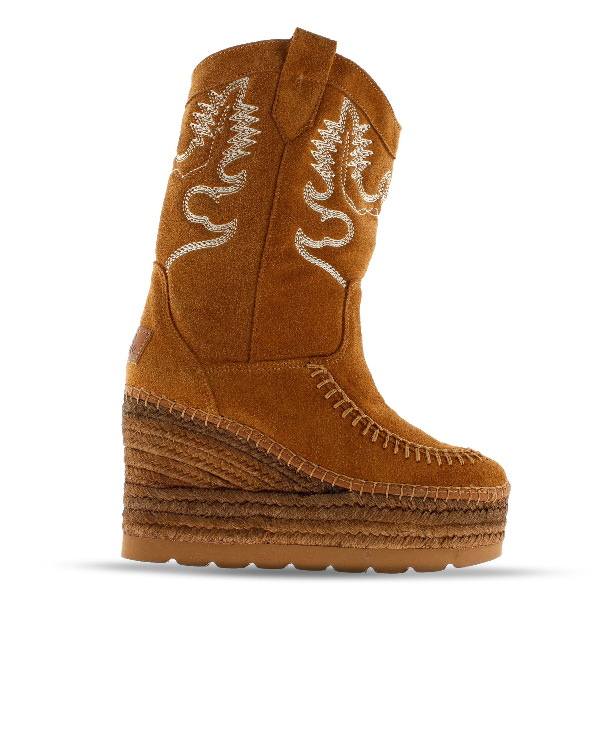 Cowboy boot in Tilo 5 suede leather