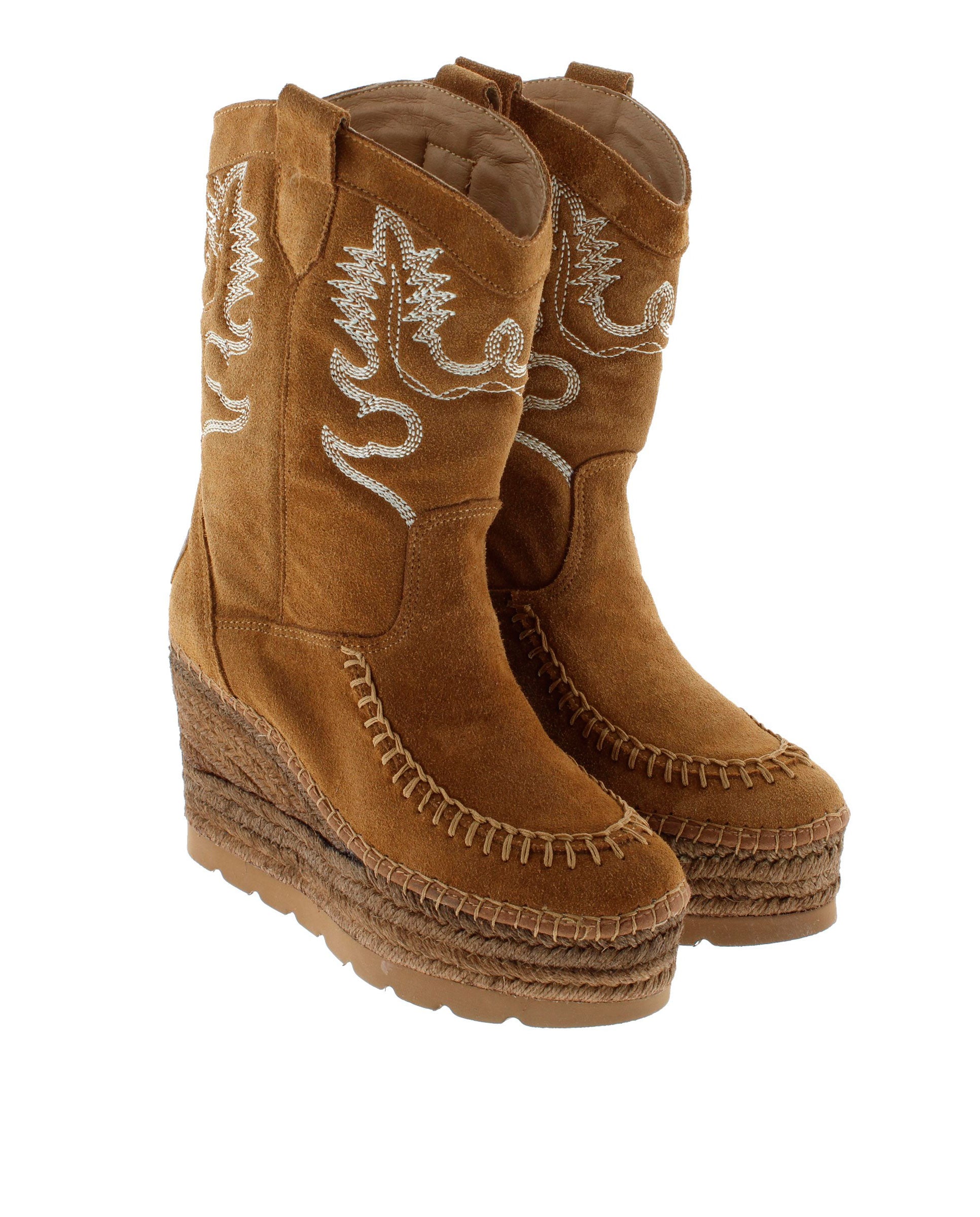 Cowboy boot in Tilo 5 suede leather