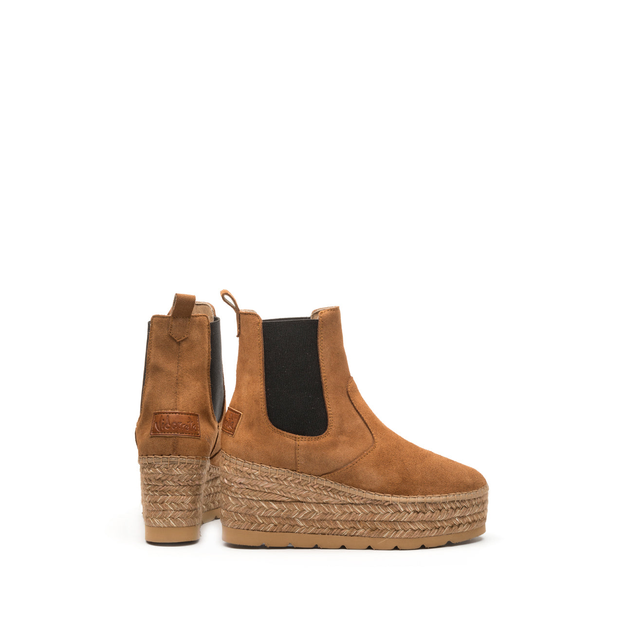 Botin Chelsea en serraje camel Creta