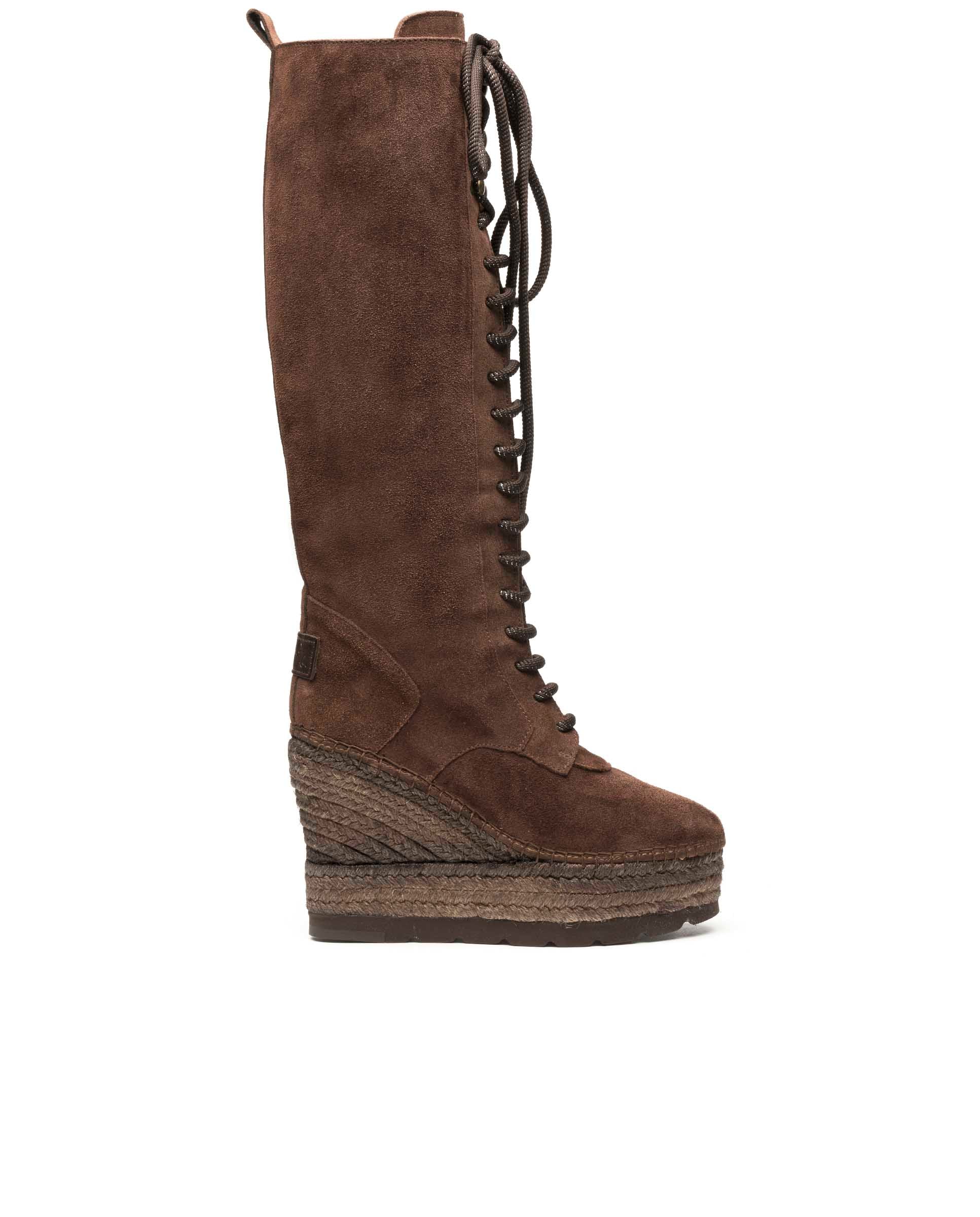 High boot in Tilo 7 head suede