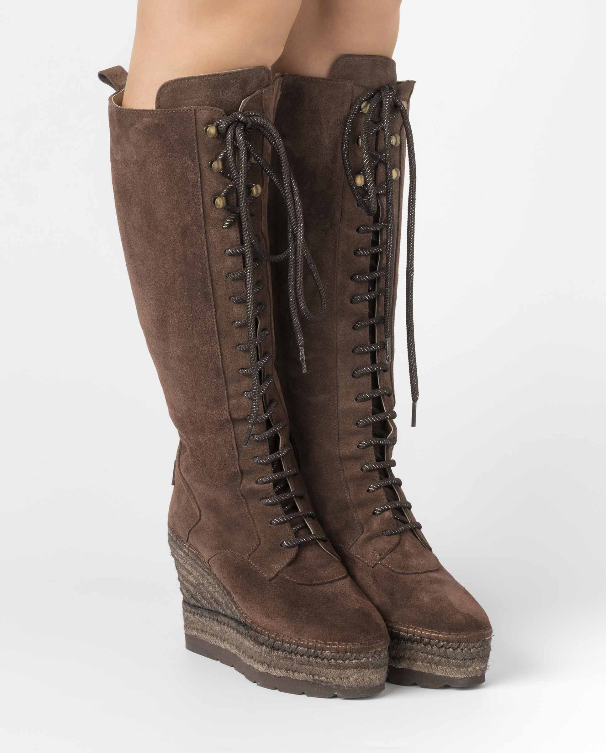 High boot in Tilo 7 head suede