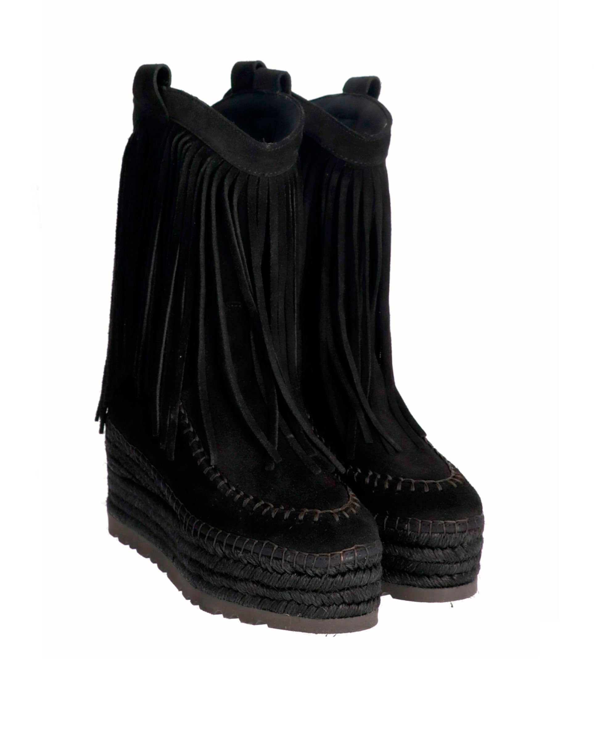 Cowboy boot suede sand Crete